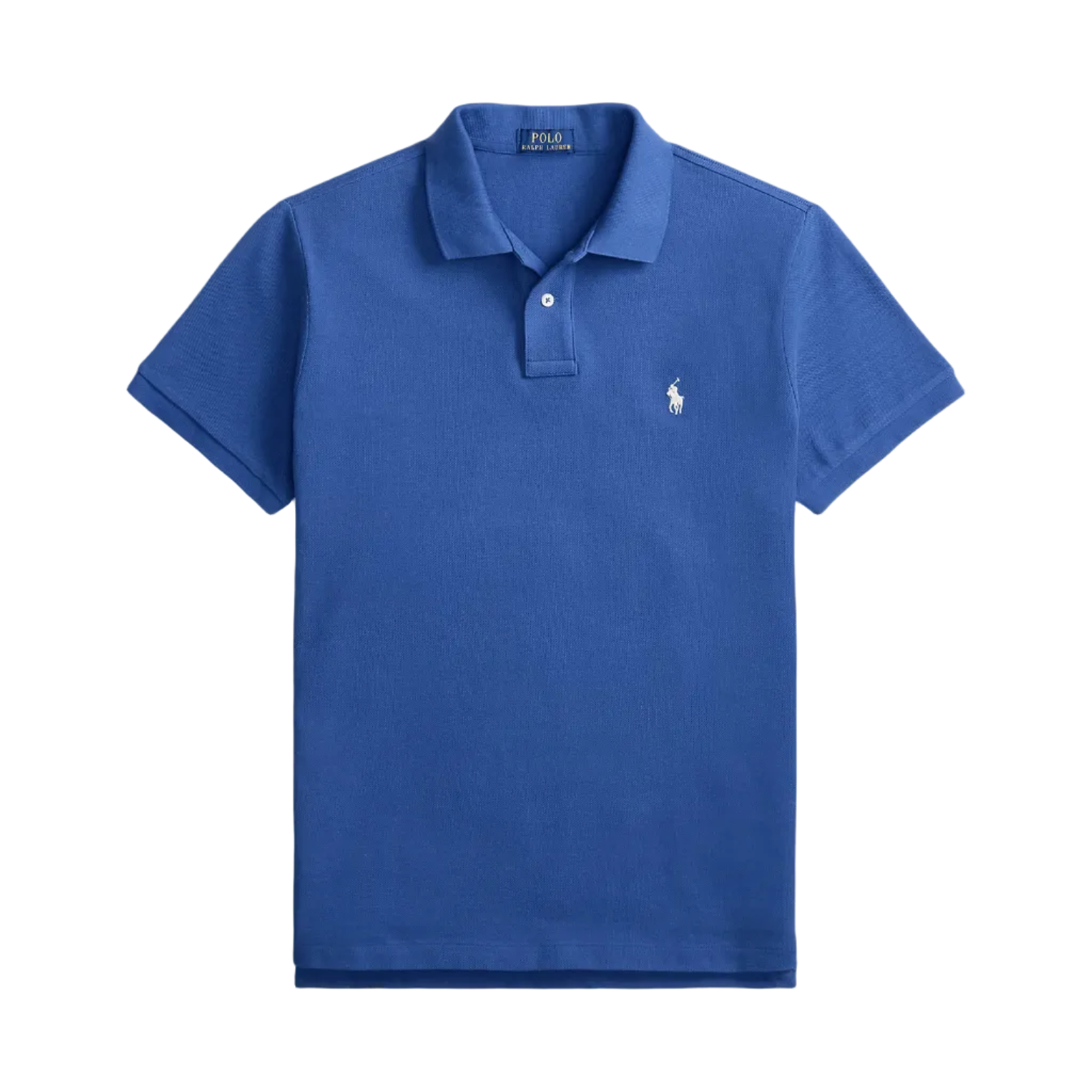 Polo in Piqué Custom Slim Fit da Uomo