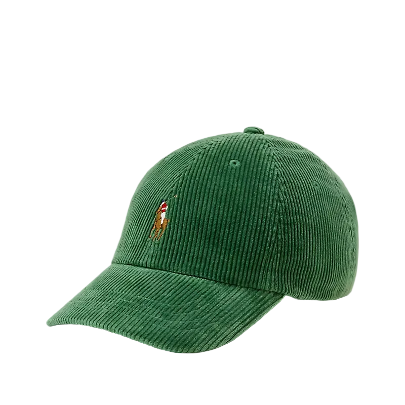 Cappellino baseball in velluto a coste