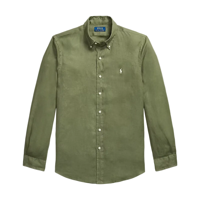 Camicia in Lino Custom Fit