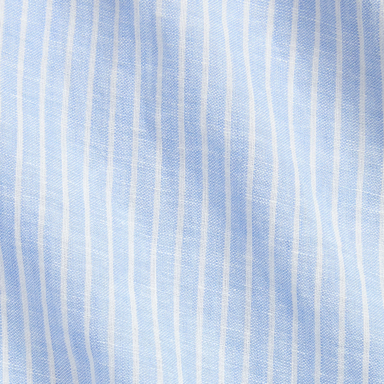 Camicia in lino a righe Custom-Fit