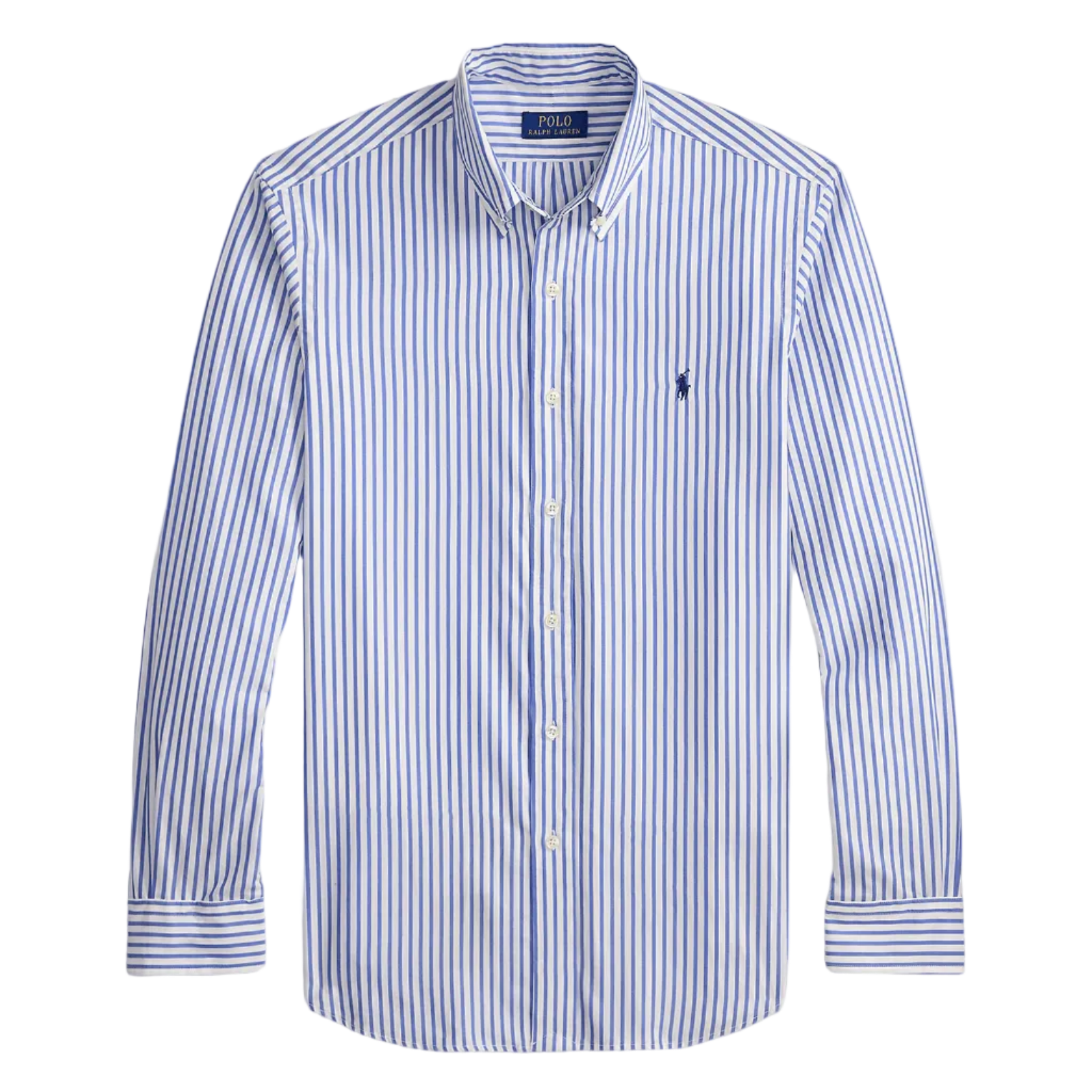 Camicia in Popeline a Righe Custom Fit