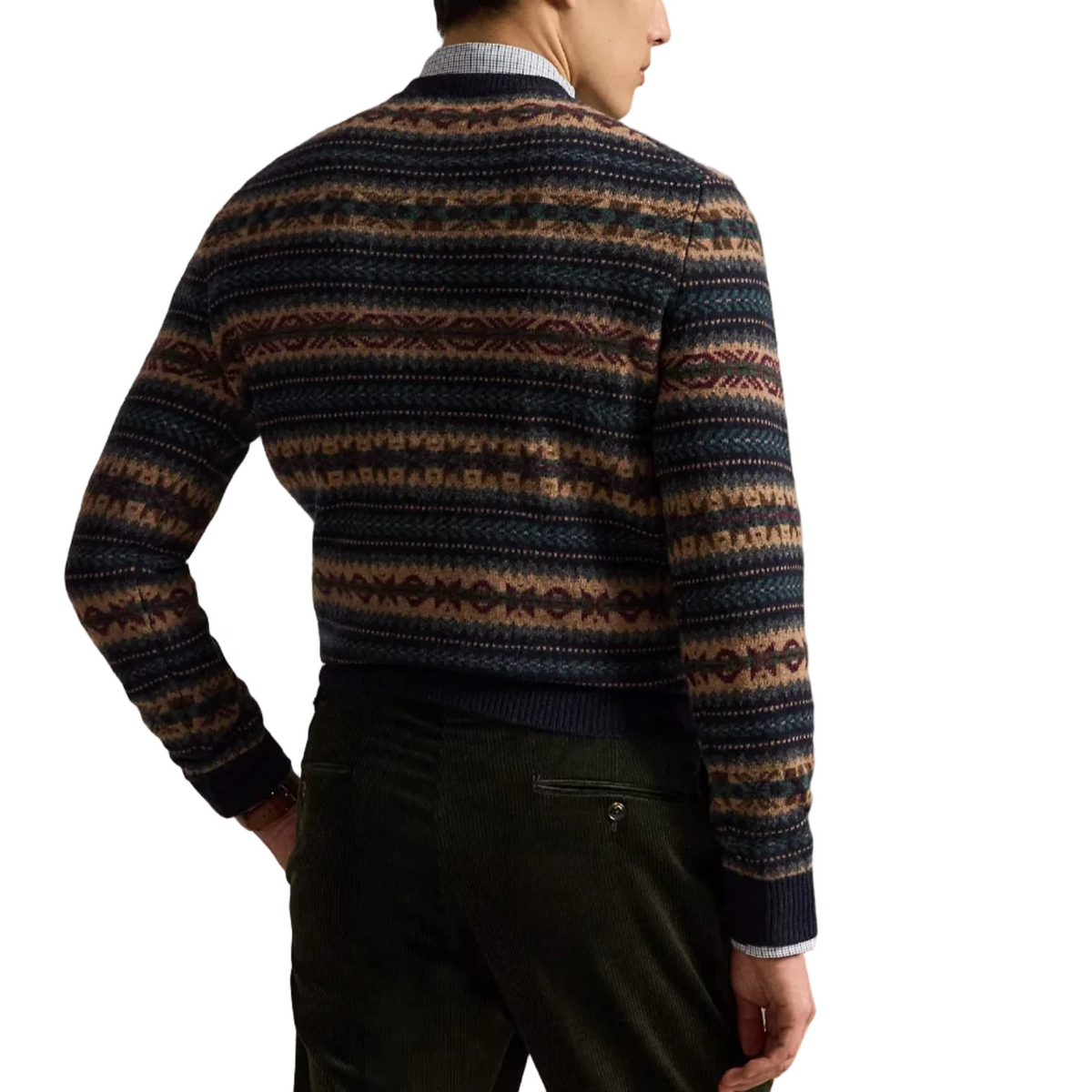 Maglia in lana Fair Isle