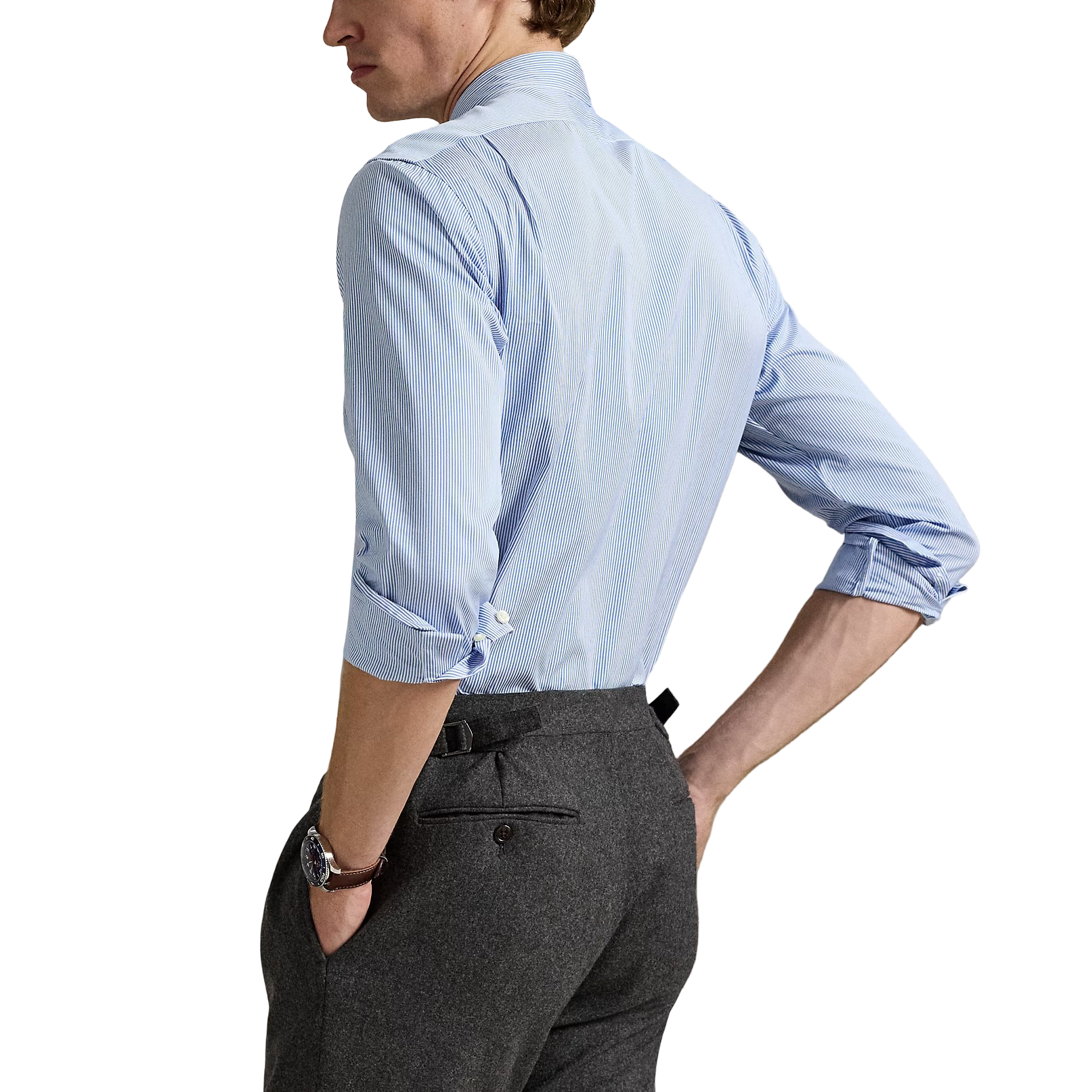 Polo Ralph Lauren Camicia in Popeline a Righe