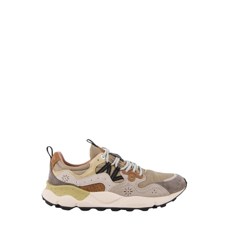Sneakers Yamano 3 Man in Suede e Tessuto