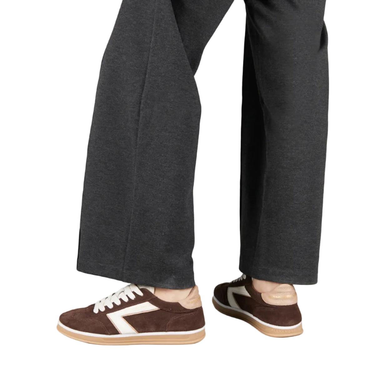 Sneakers Thames Donna in Pelle e Camoscio