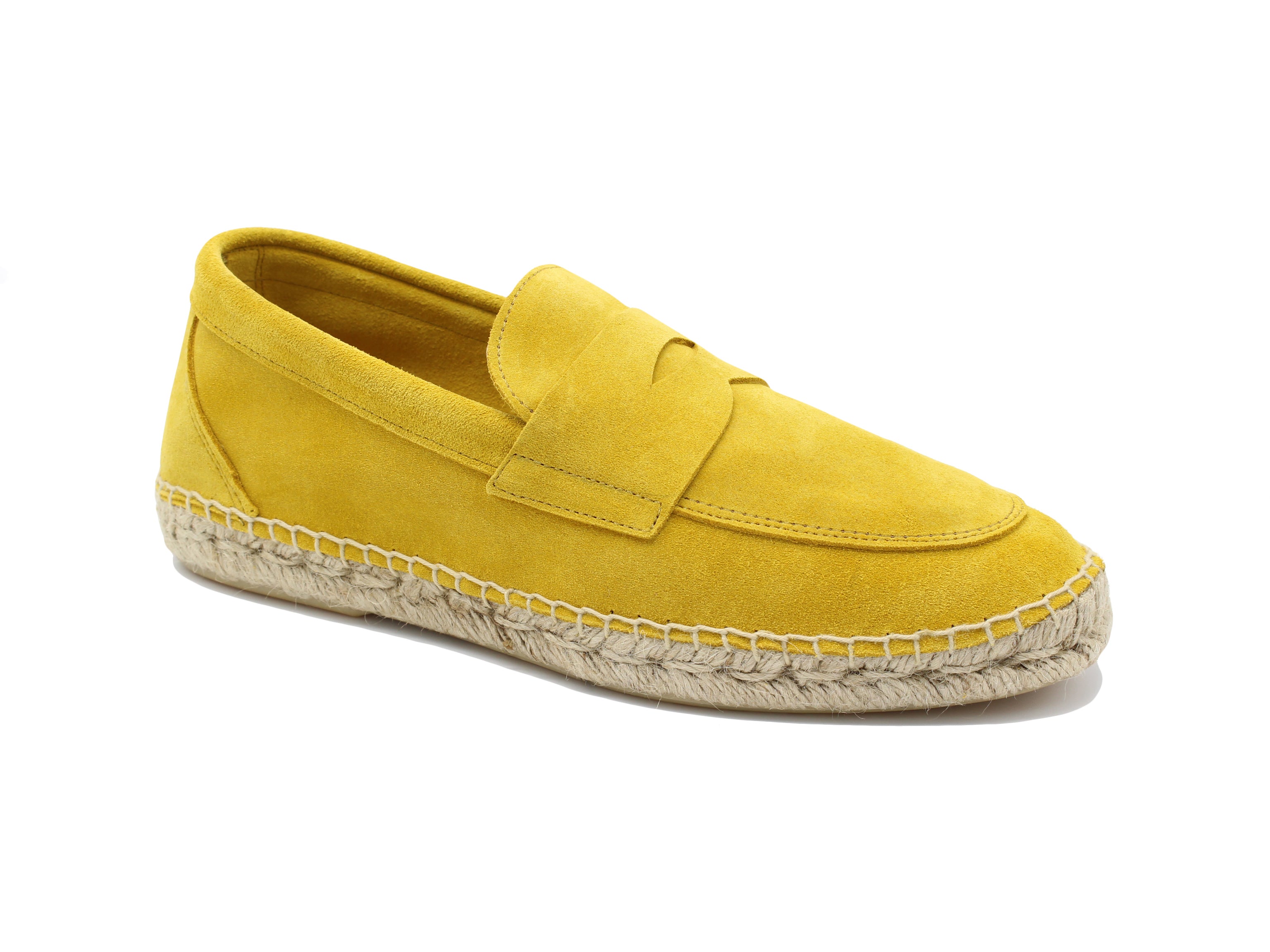 Abarca Mocassino Espadrillas Serraje Hombre