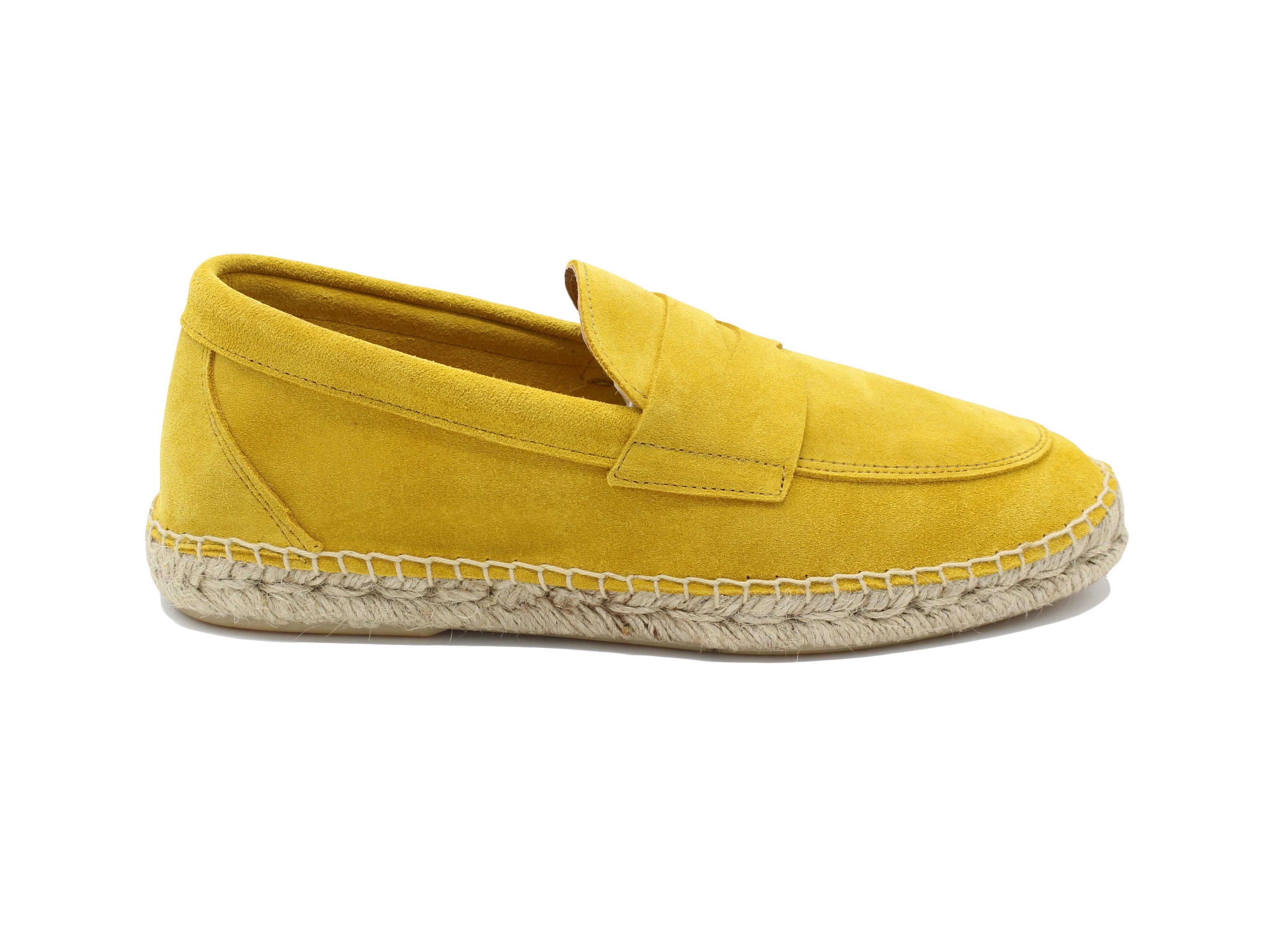 Abarca Mocassino Espadrillas Serraje Hombre