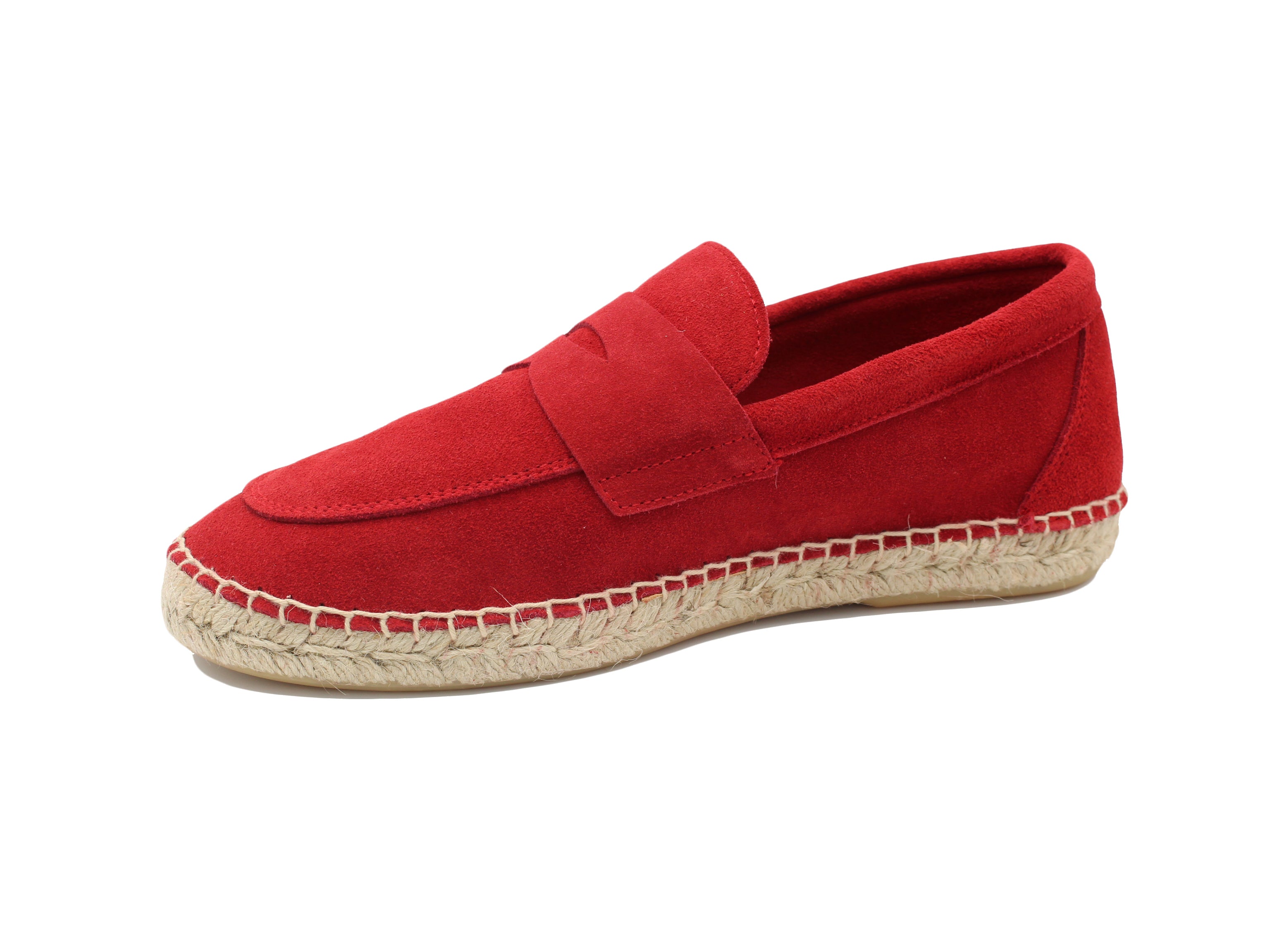 Abarca Mocassino Espadrillas Serraje Hombre