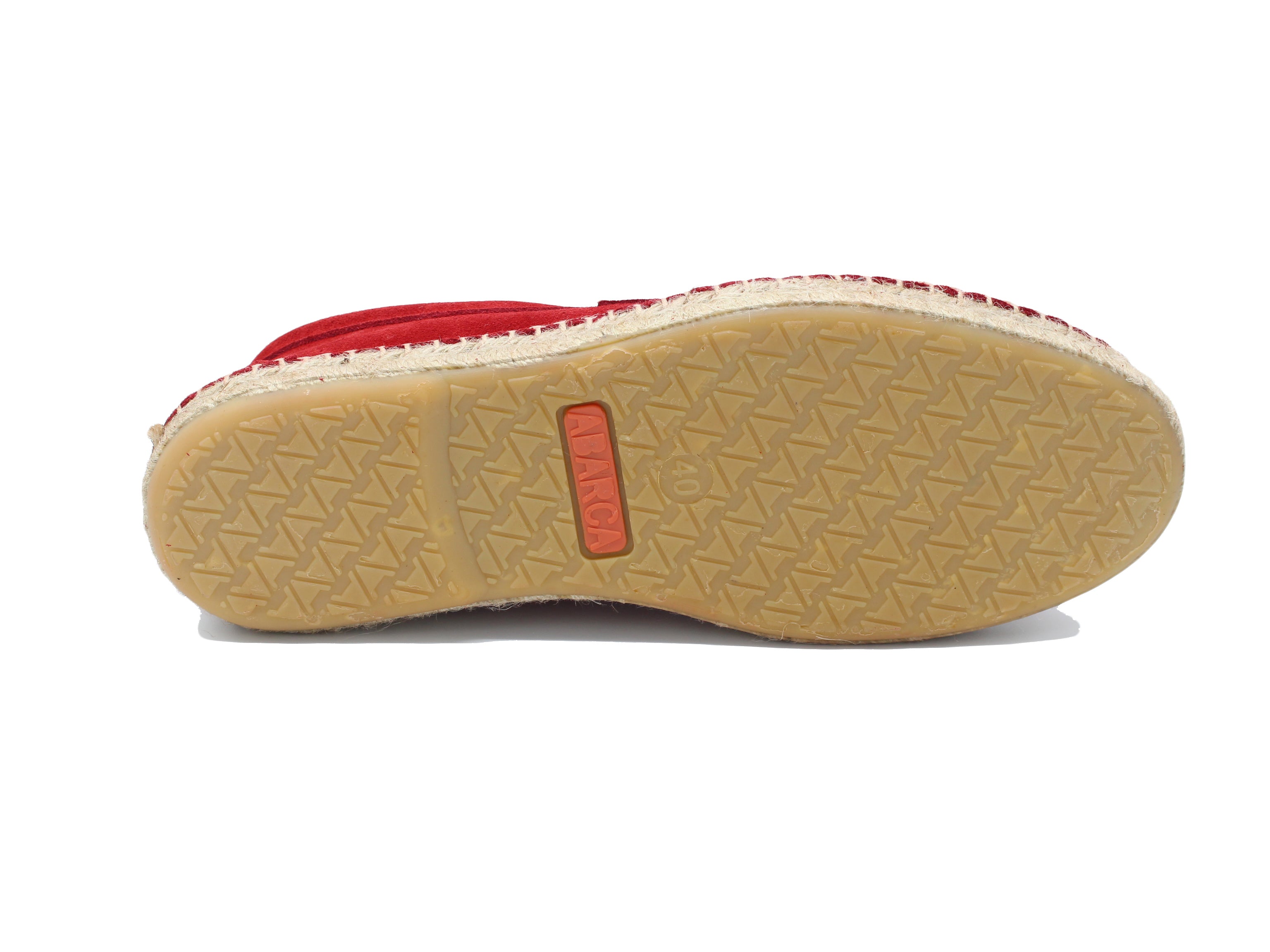 Abarca Mocassino Espadrillas Serraje Hombre