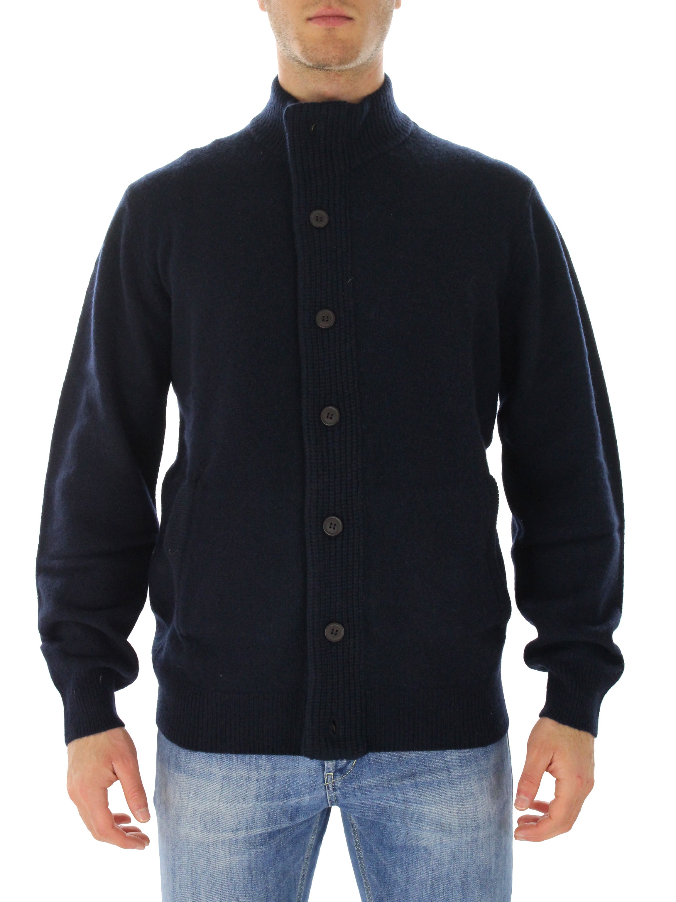 Essential Patch Zip Mkn0731 Navy