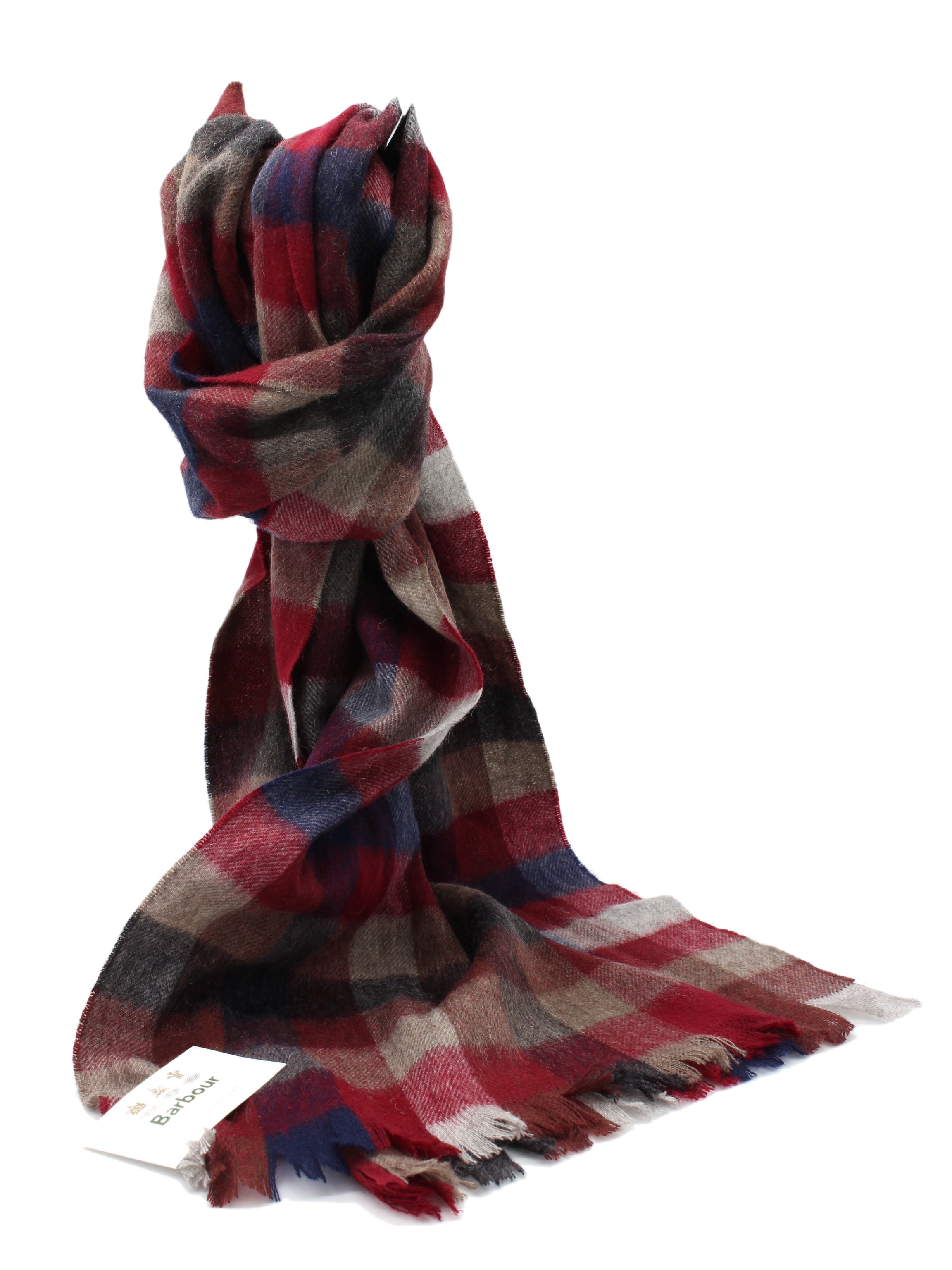 USC0288 Red-Blu scarf