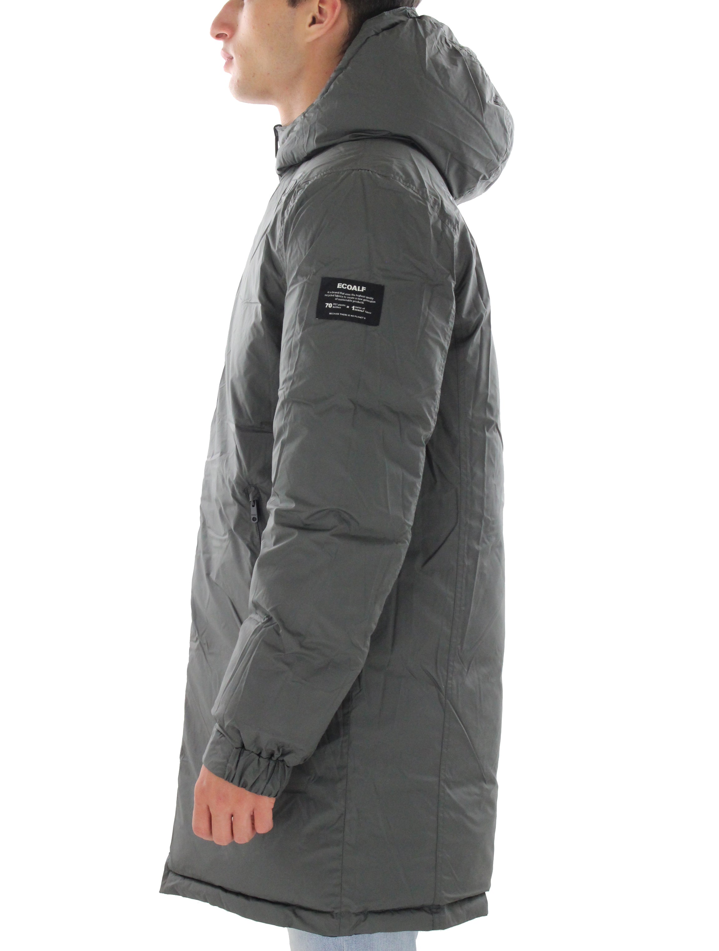 Reversible vintage jacket JKT NAVY-GREEN