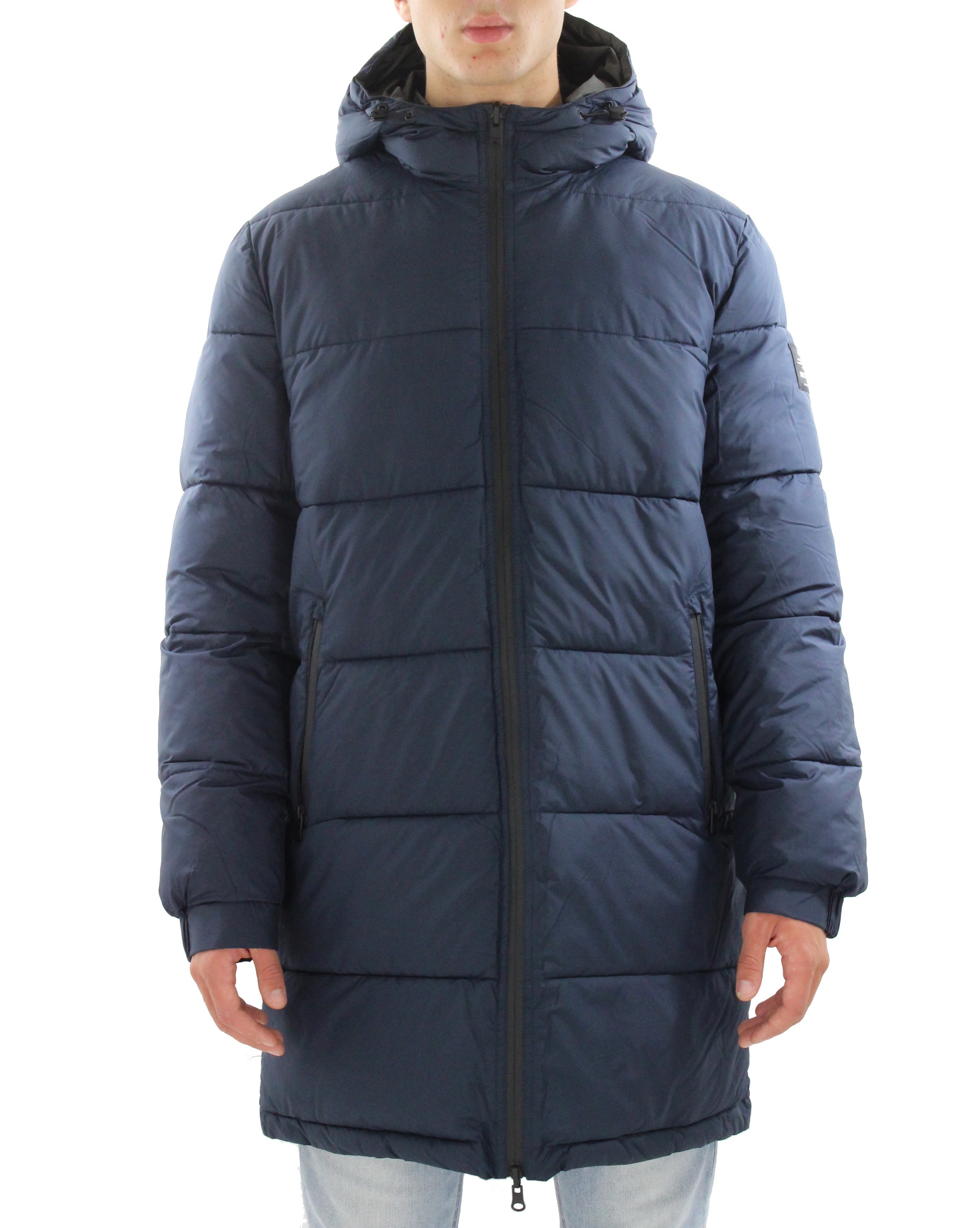 Reversible vintage jacket JKT NAVY-GREEN