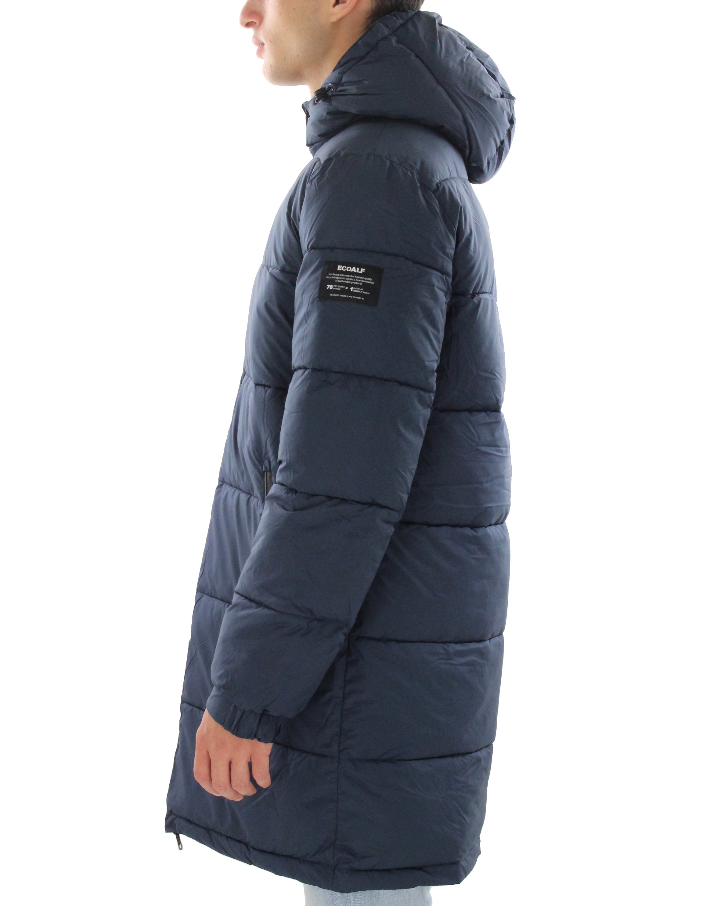Reversible vintage jacket JKT NAVY-GREEN