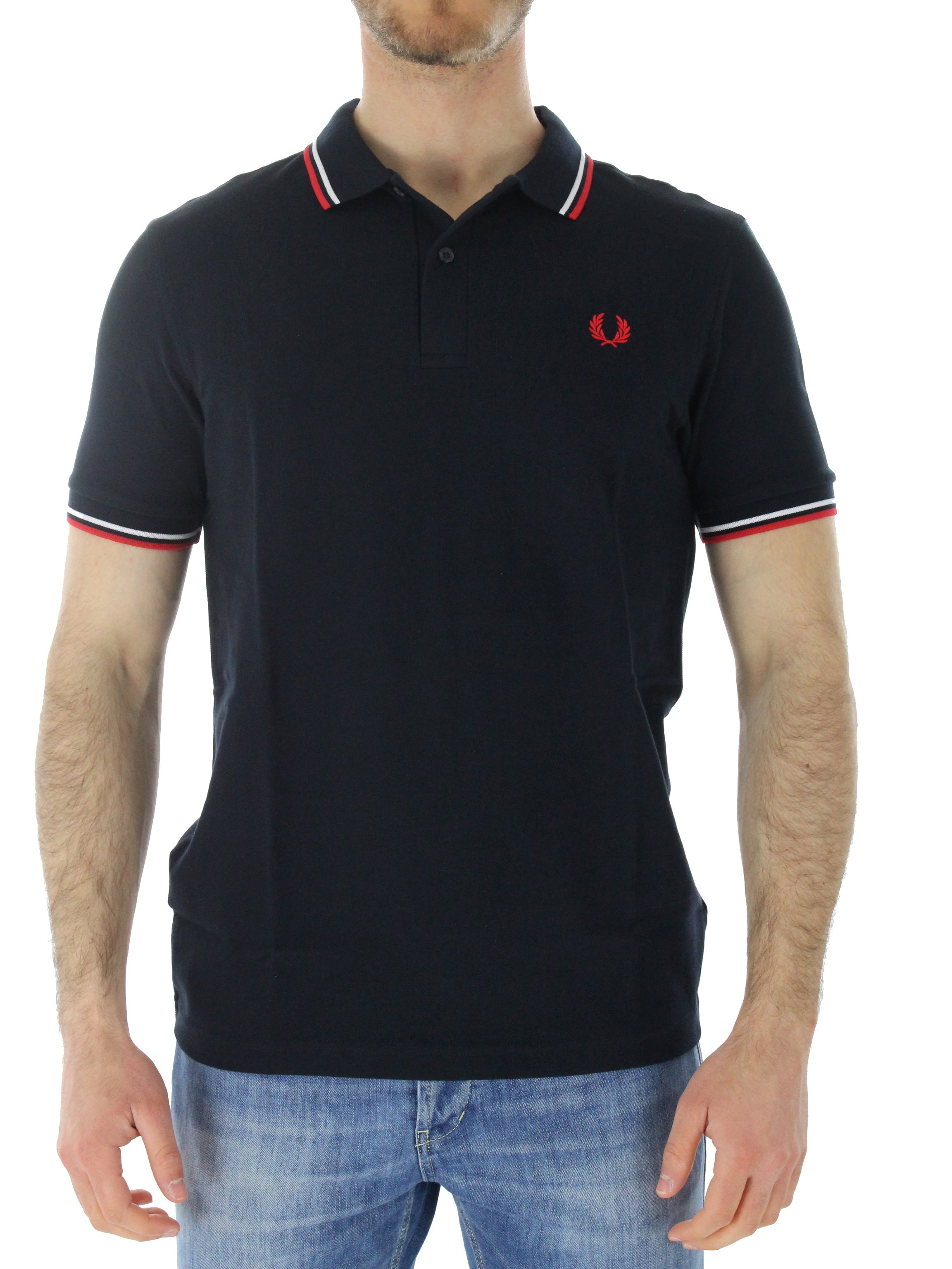 Fred perry polo righino