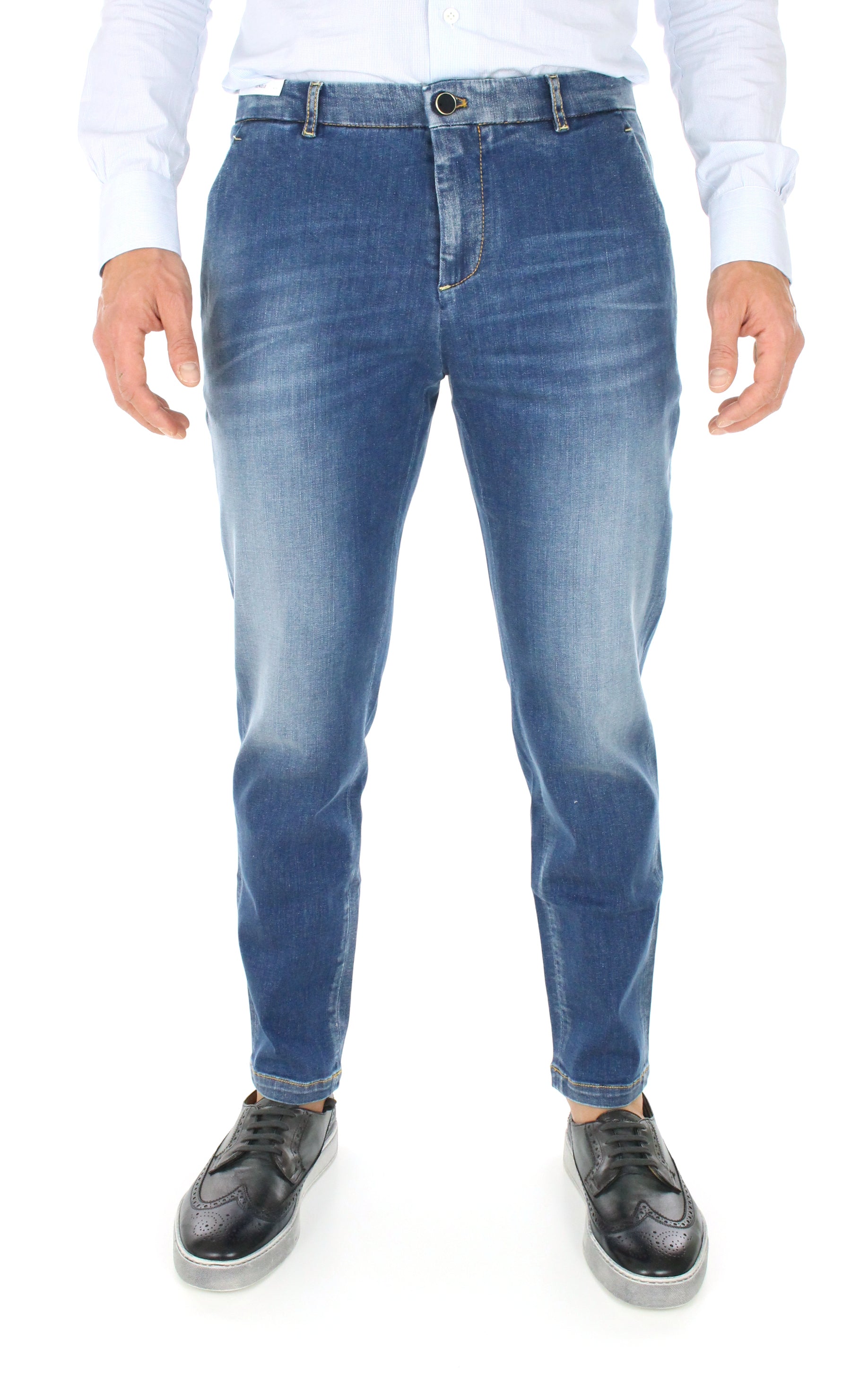 Pt torino jeans denim medio