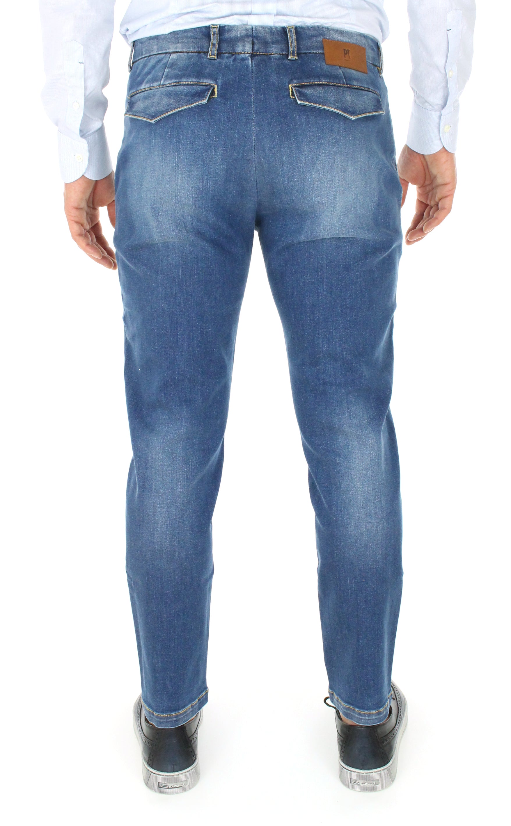 Pt torino jeans denim medio
