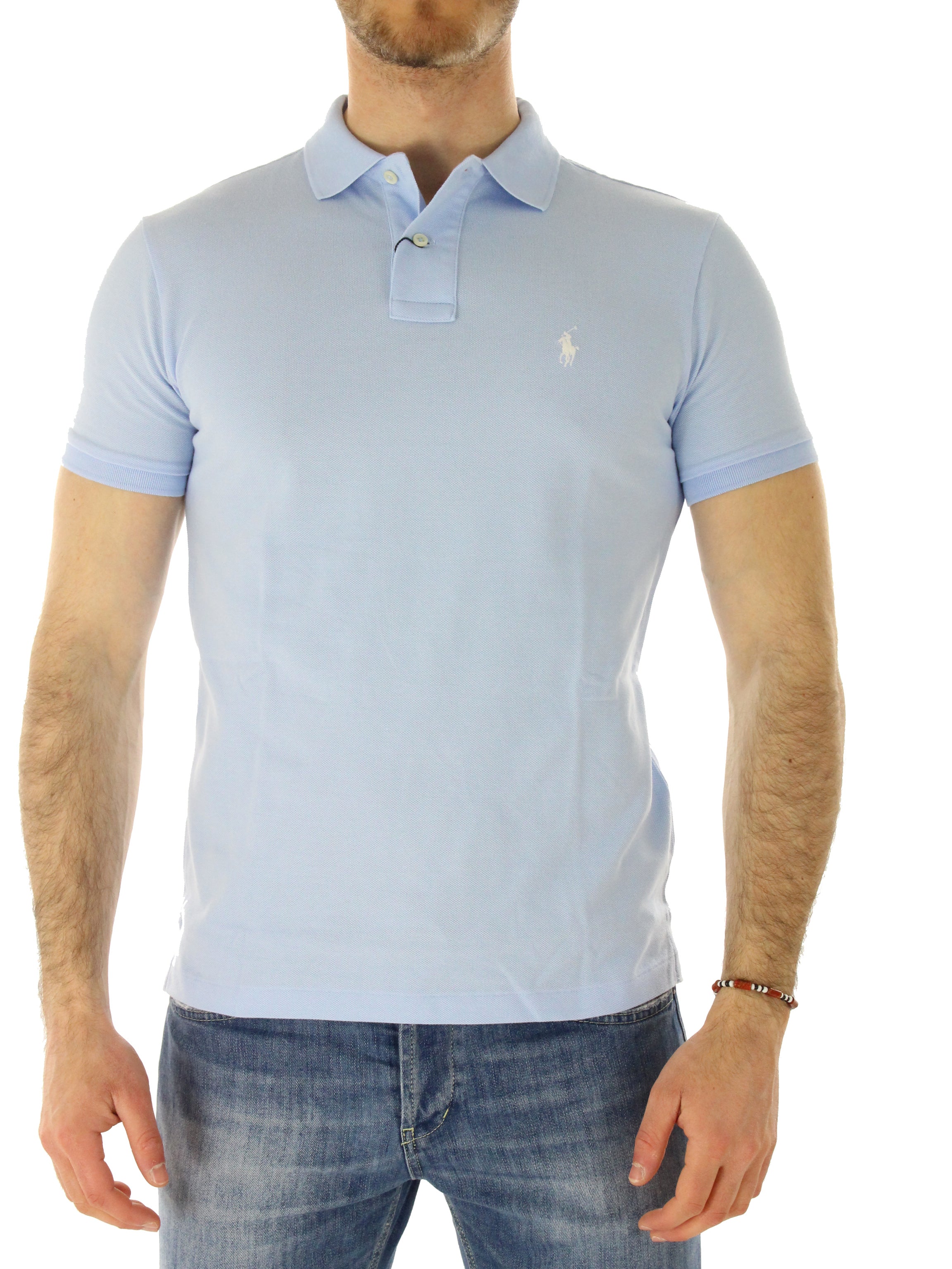 POLO RALPH LAUREN POLO SLIM FIT 7107950800.p22 CELESTE