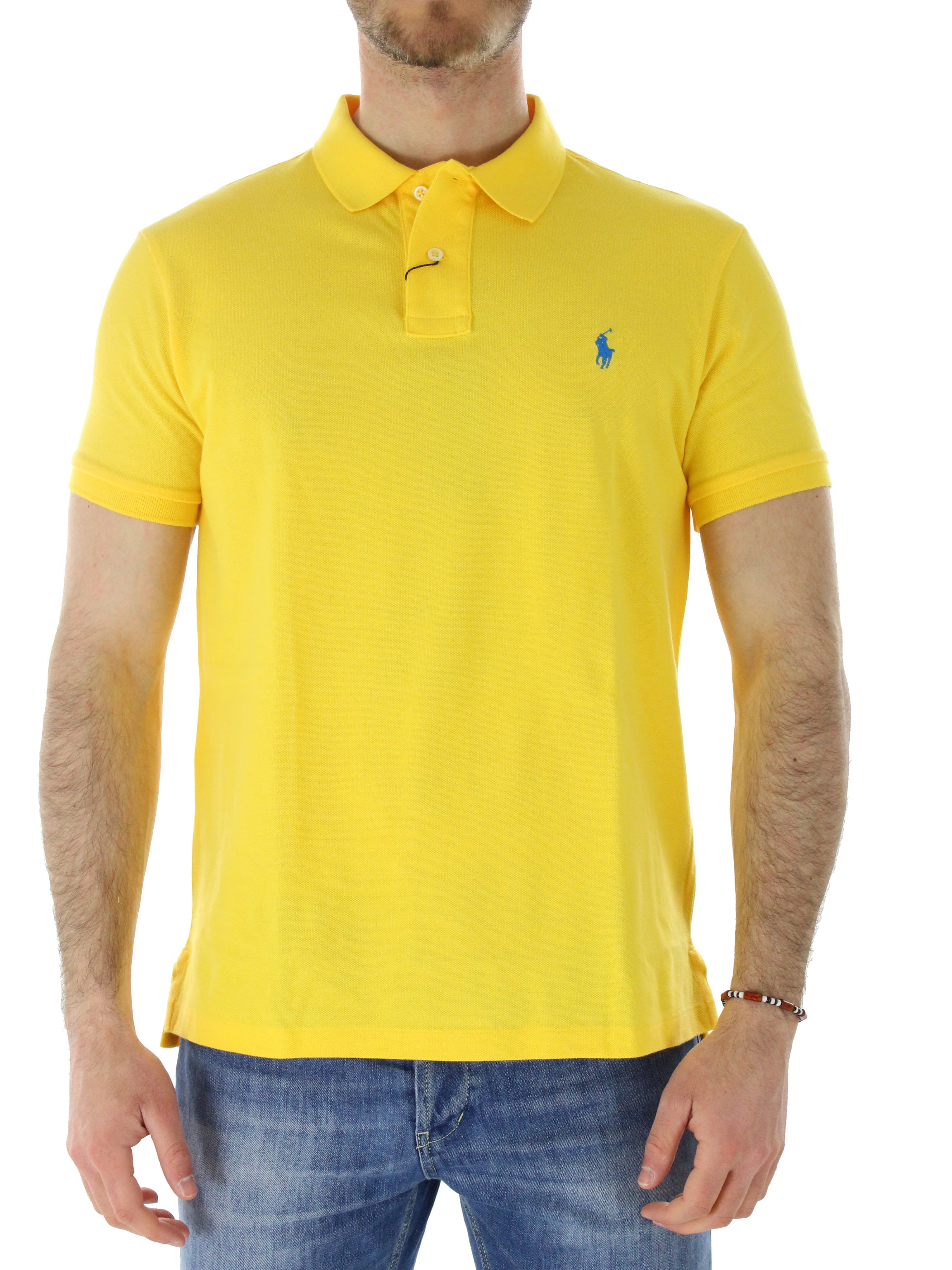 POLO RALPH LAUREN POLO SLIM FIT 7107950800.p22 GIALLO