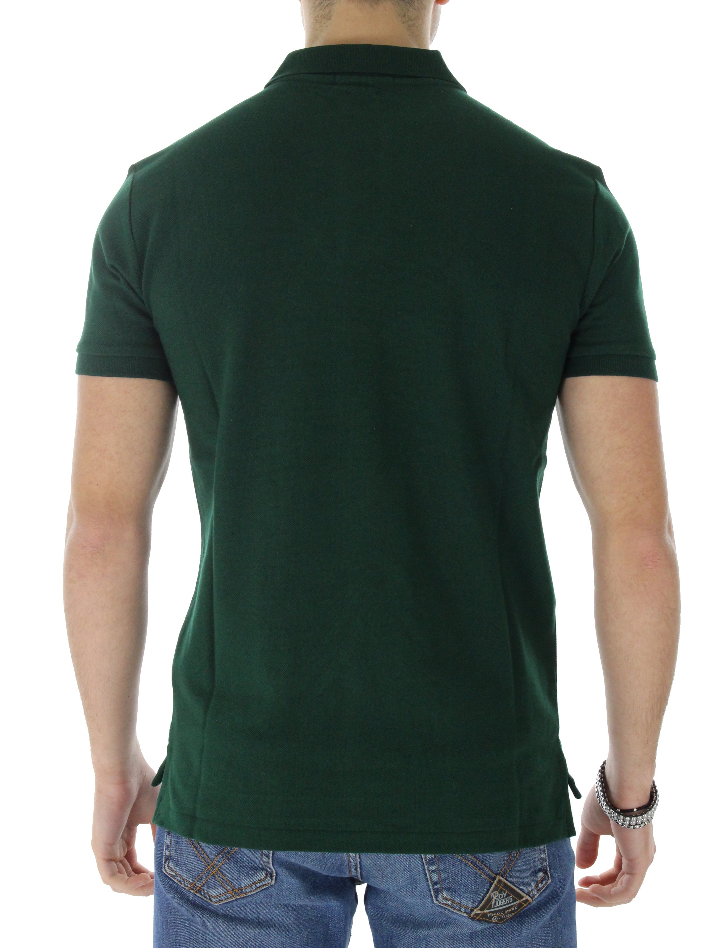 POLO RALPH LAUREN POLO M/M SLIM FIT 710795080 VERDE INGLESE