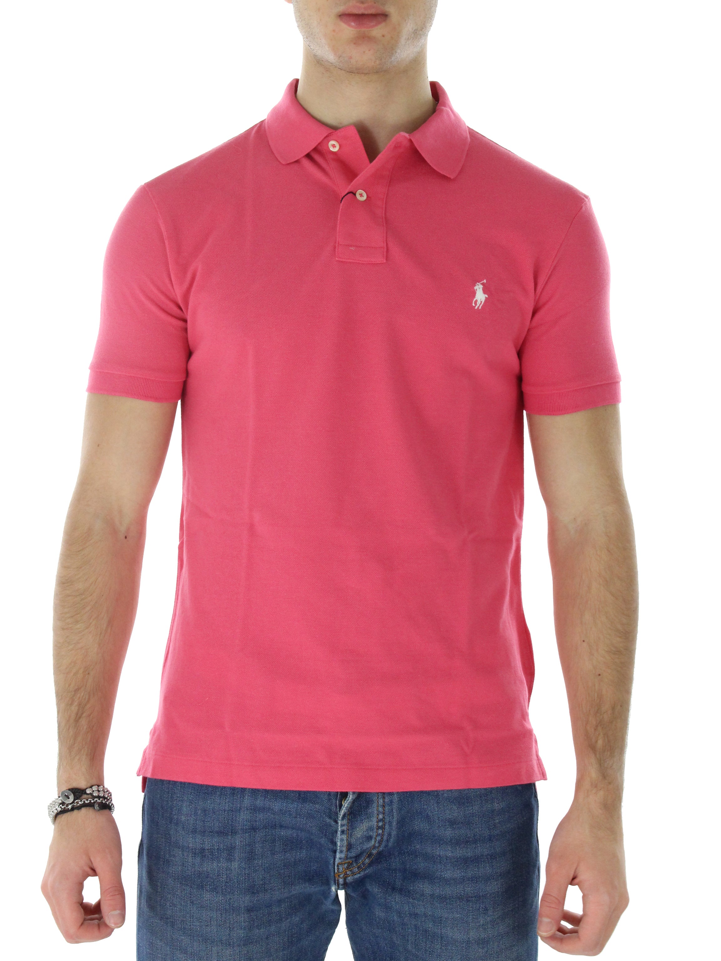 Slim Fit Polo 7107950800 fuchsia