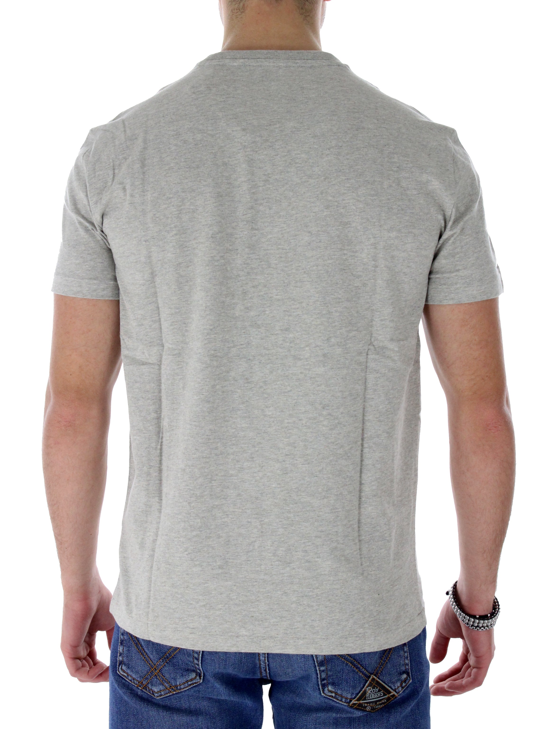 Custom Slim 7106807850 gray t-shirt