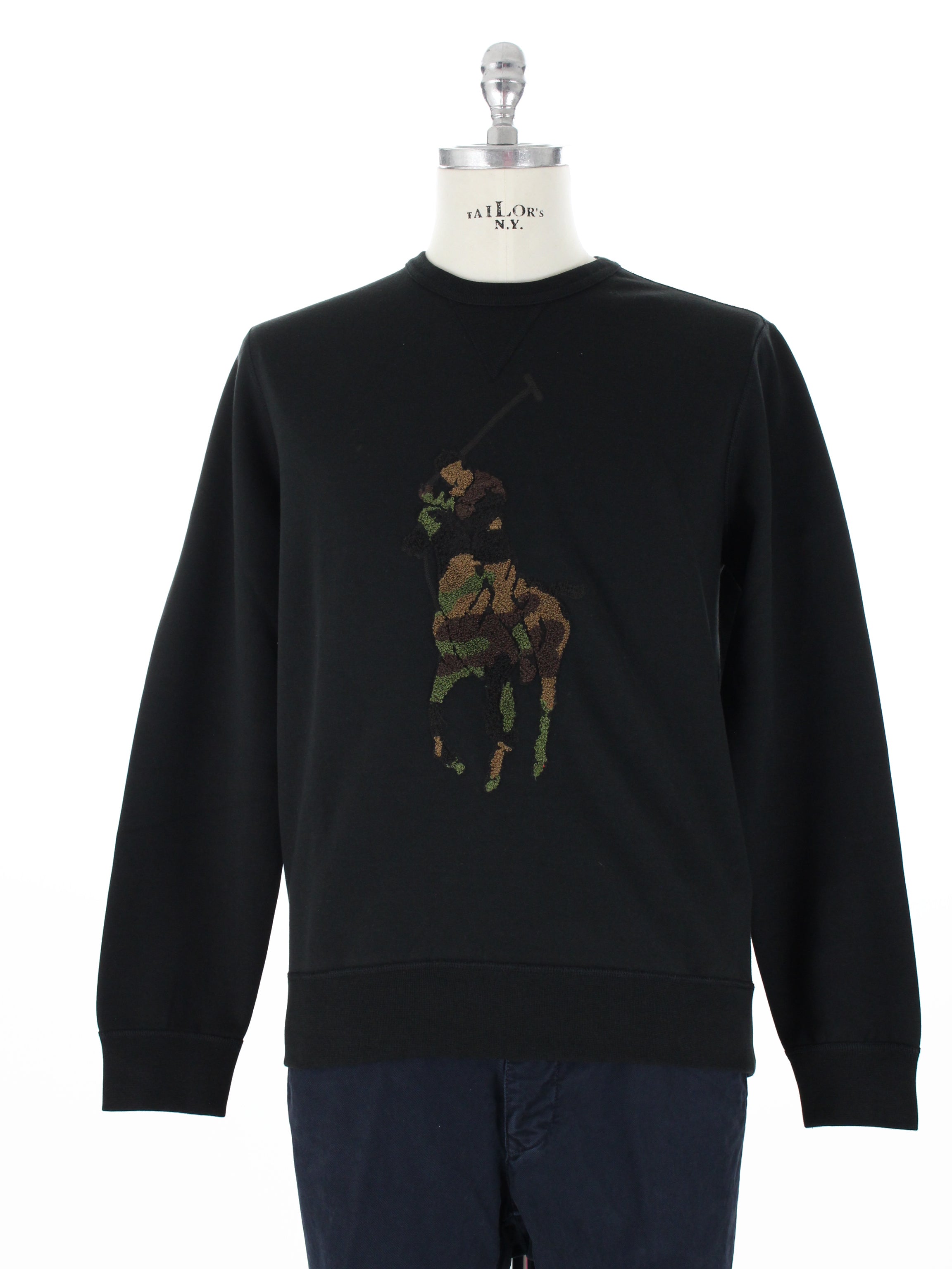 POLO RALPH LAUREN FELPA 7107668620 NERO
