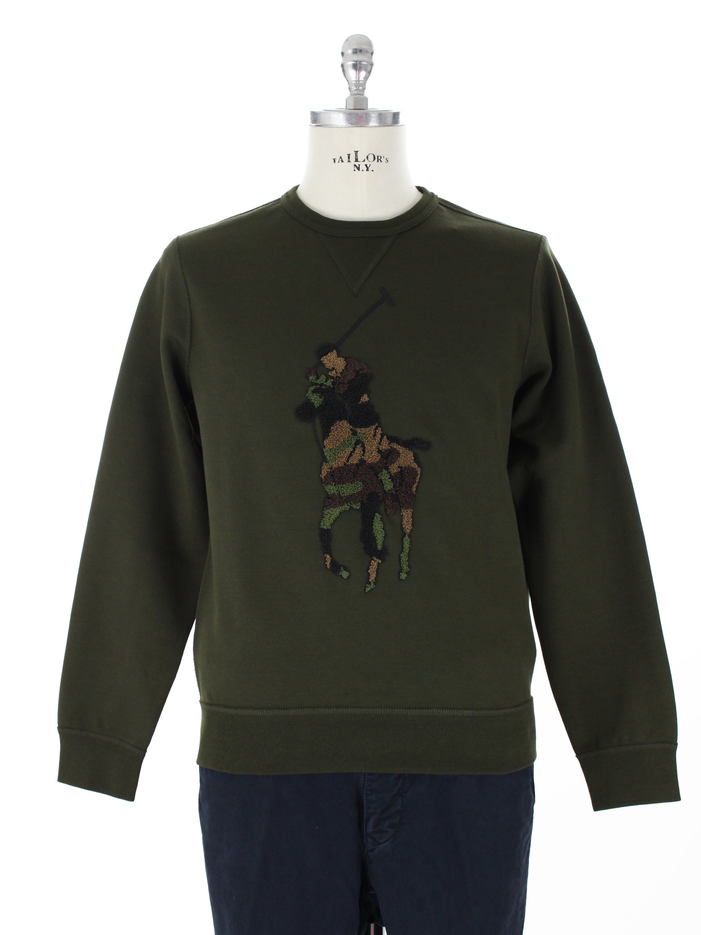 POLO RALPH LAUREN FELPA 7107668620 VERDONE
