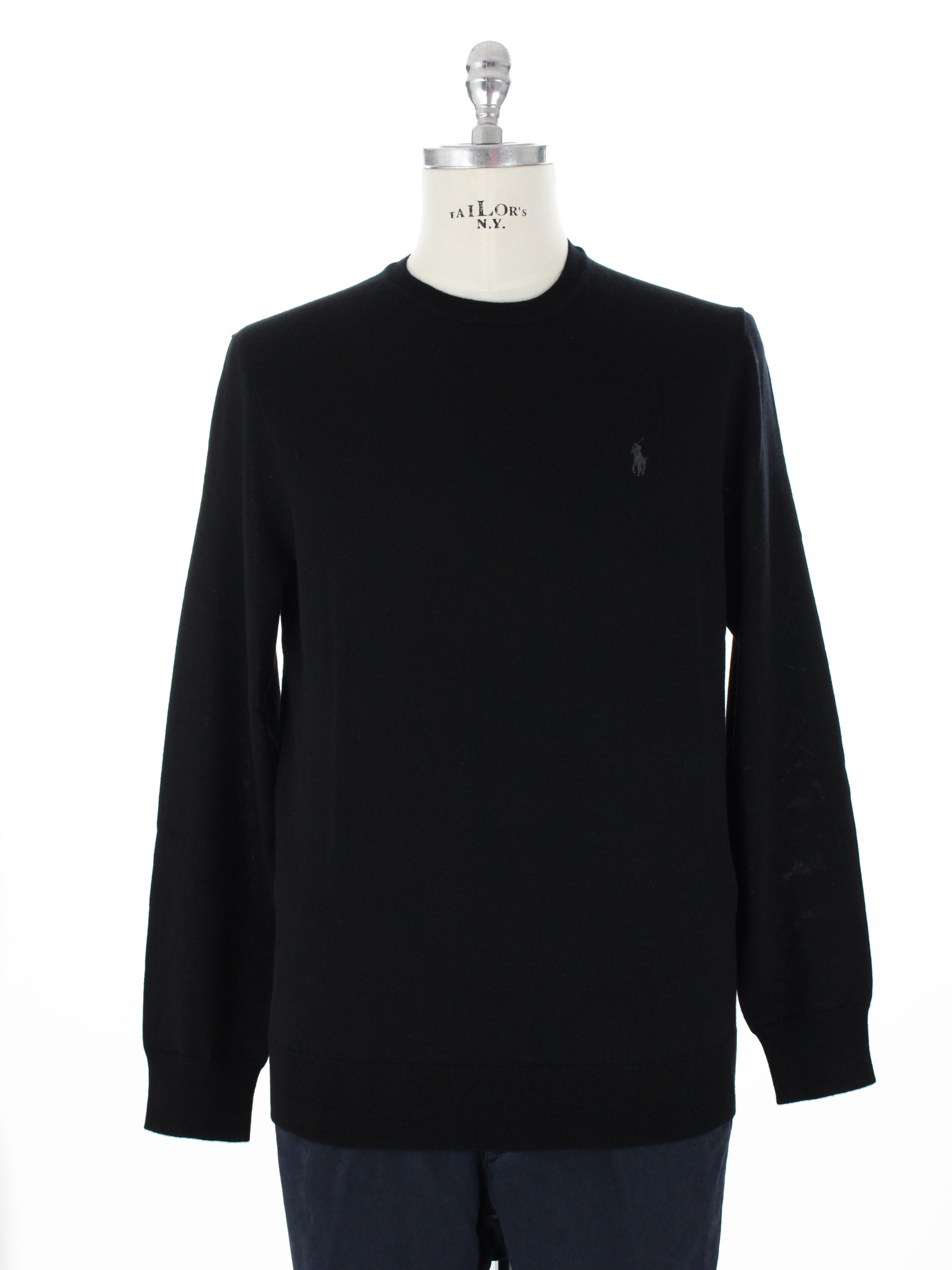 POLO RALPH LAUREN MAGLIA GIROCOLLO 7107143460 NERO