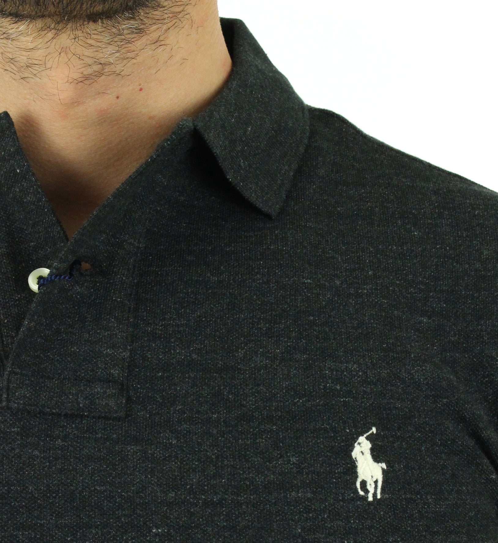 Slim polo 710 536856 black