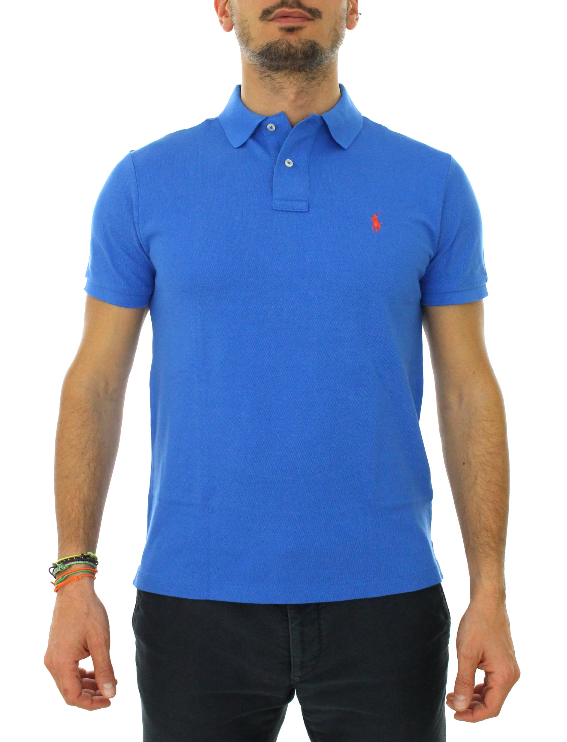 Custom polo 710680784 light blue