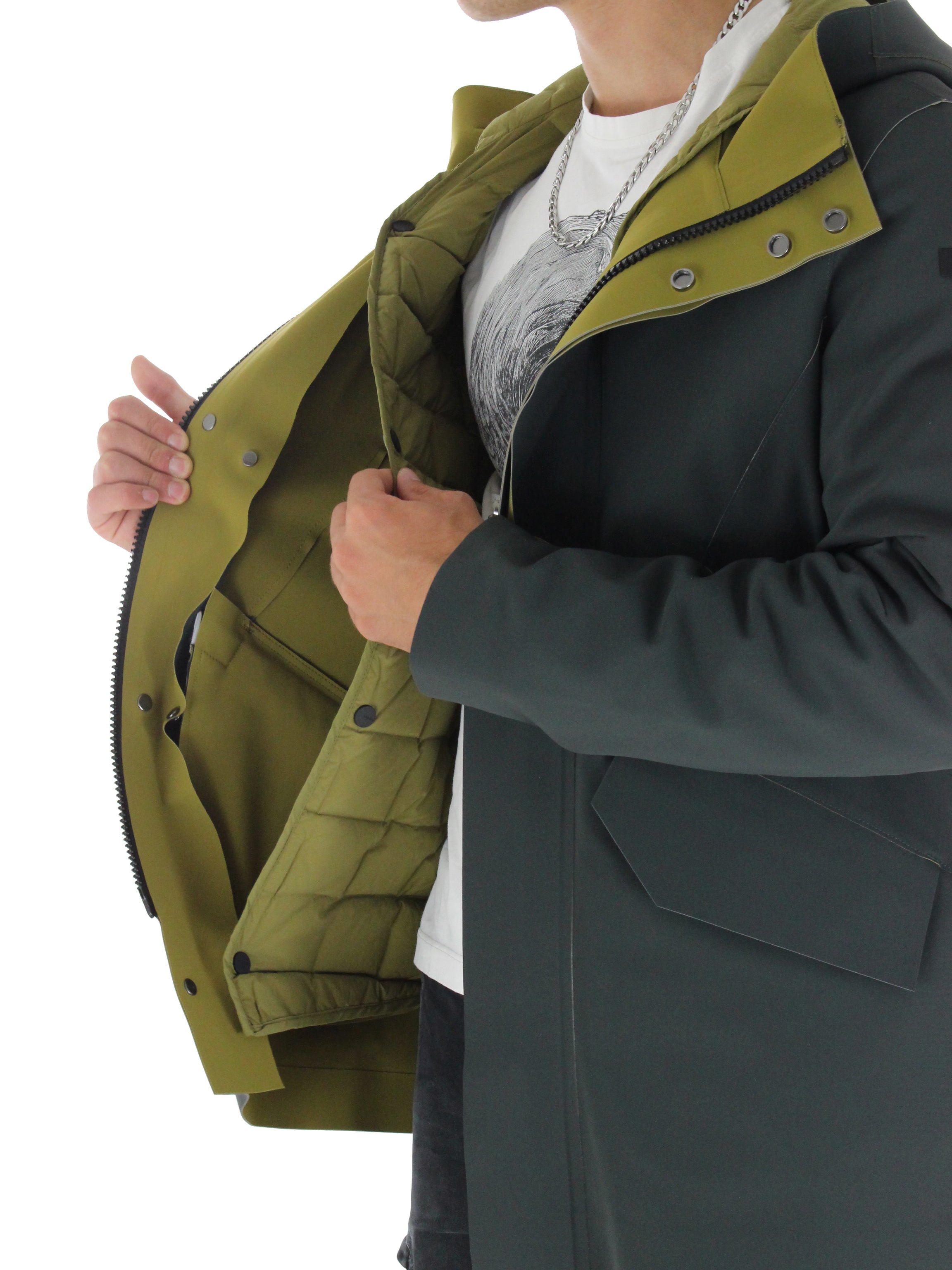 Winter MDM W21026 gray jacket gray