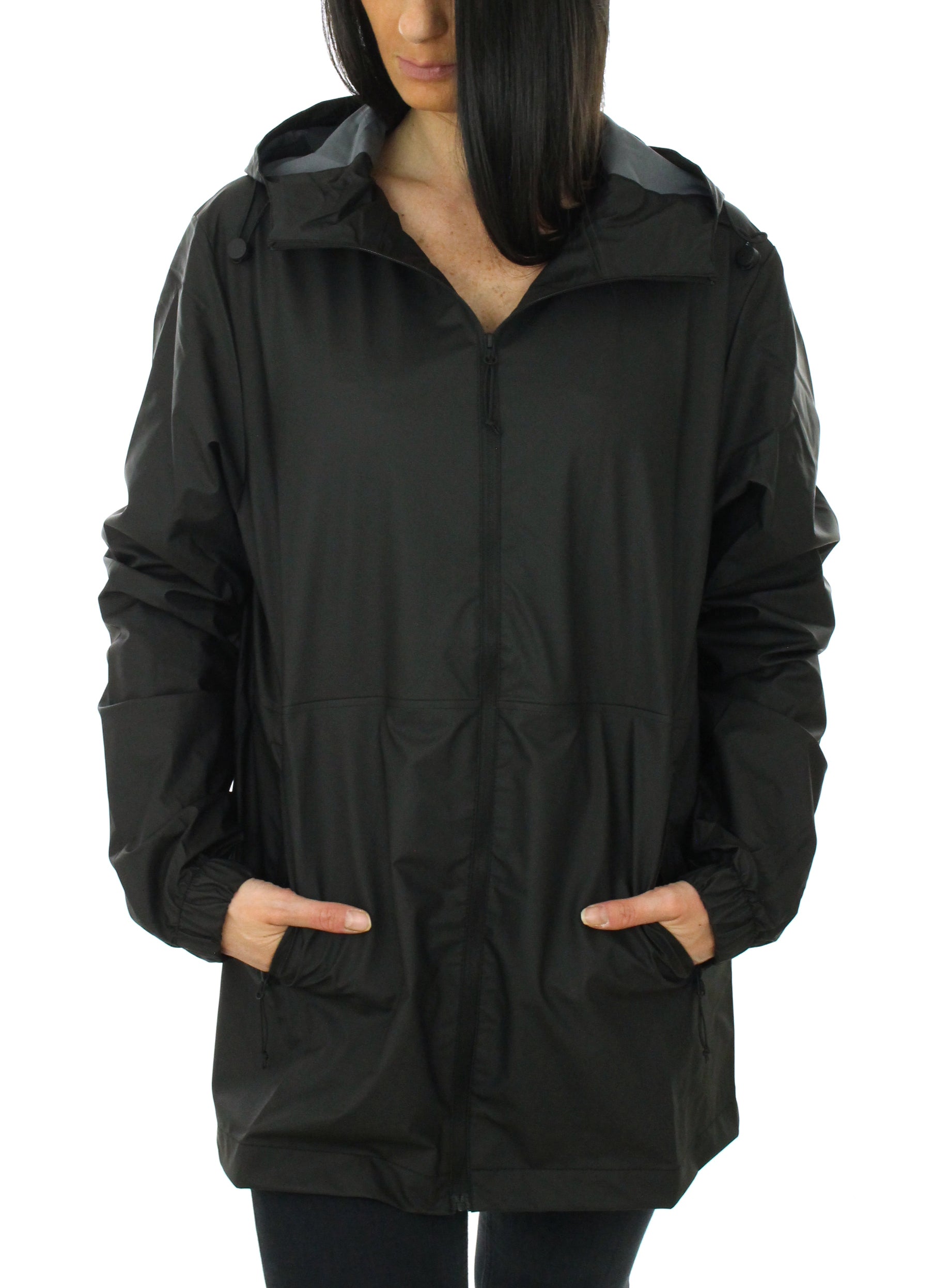 RAINS GIACCA IMPERMEABILE UNISEX 1816 NERO