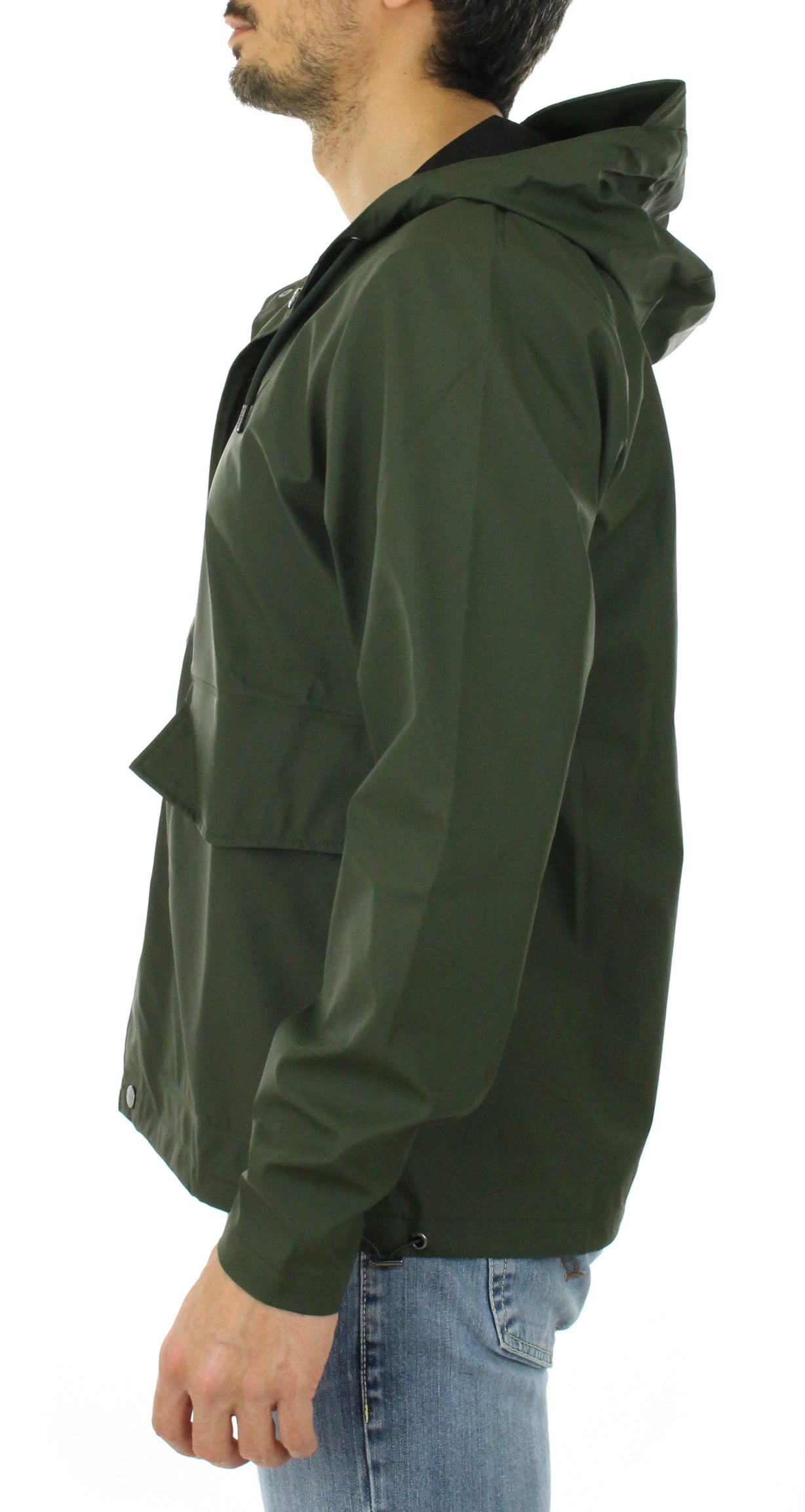 RAINS GIACCA IMPERMEABILE UNISEX 1826 VERDE