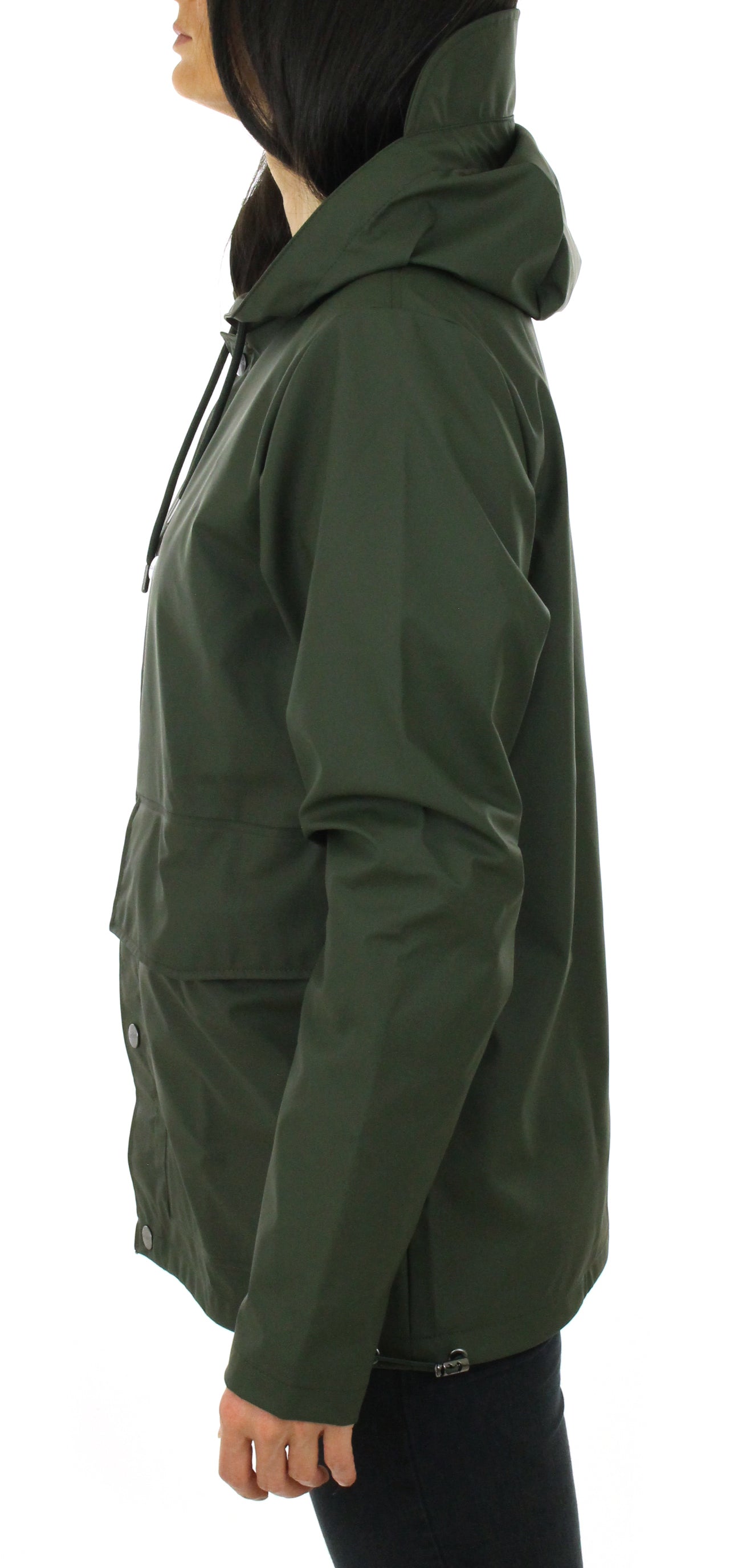 RAINS GIACCA IMPERMEABILE UNISEX 1826 VERDE