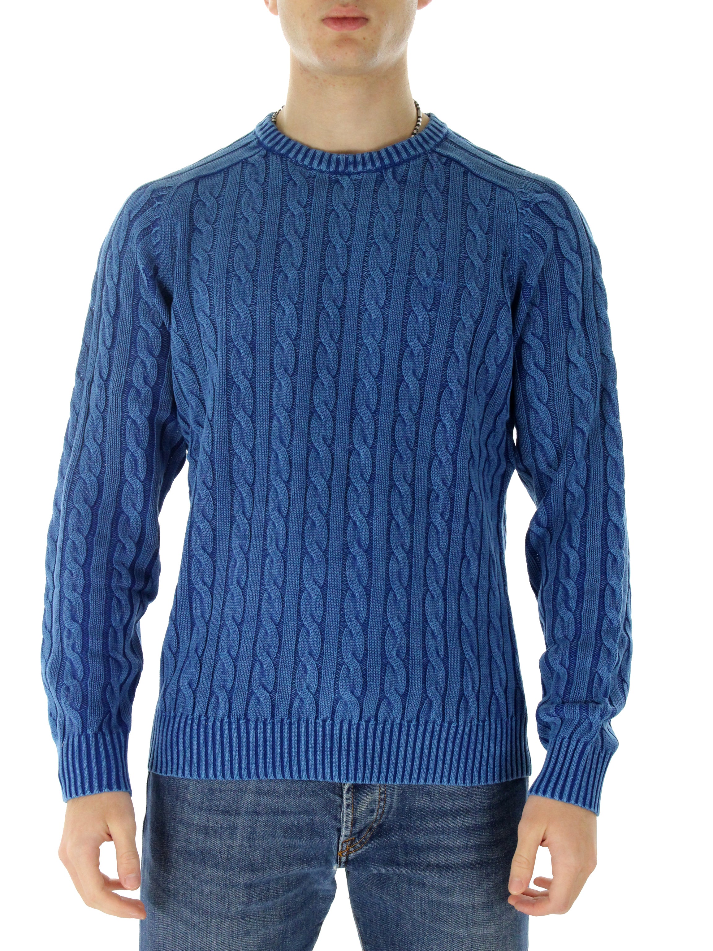 Sun68 maglia trecce