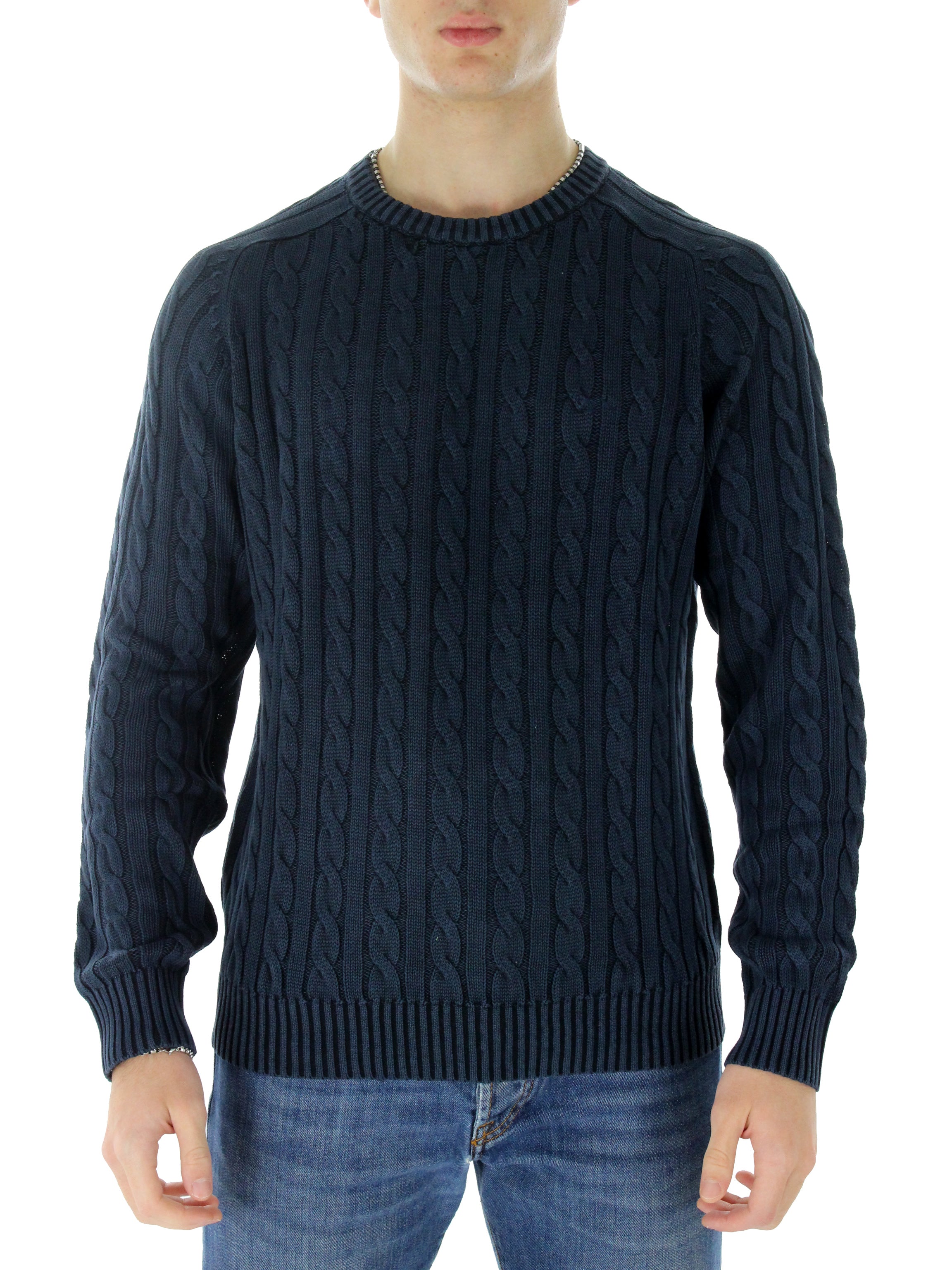 Sun68 maglia trecce