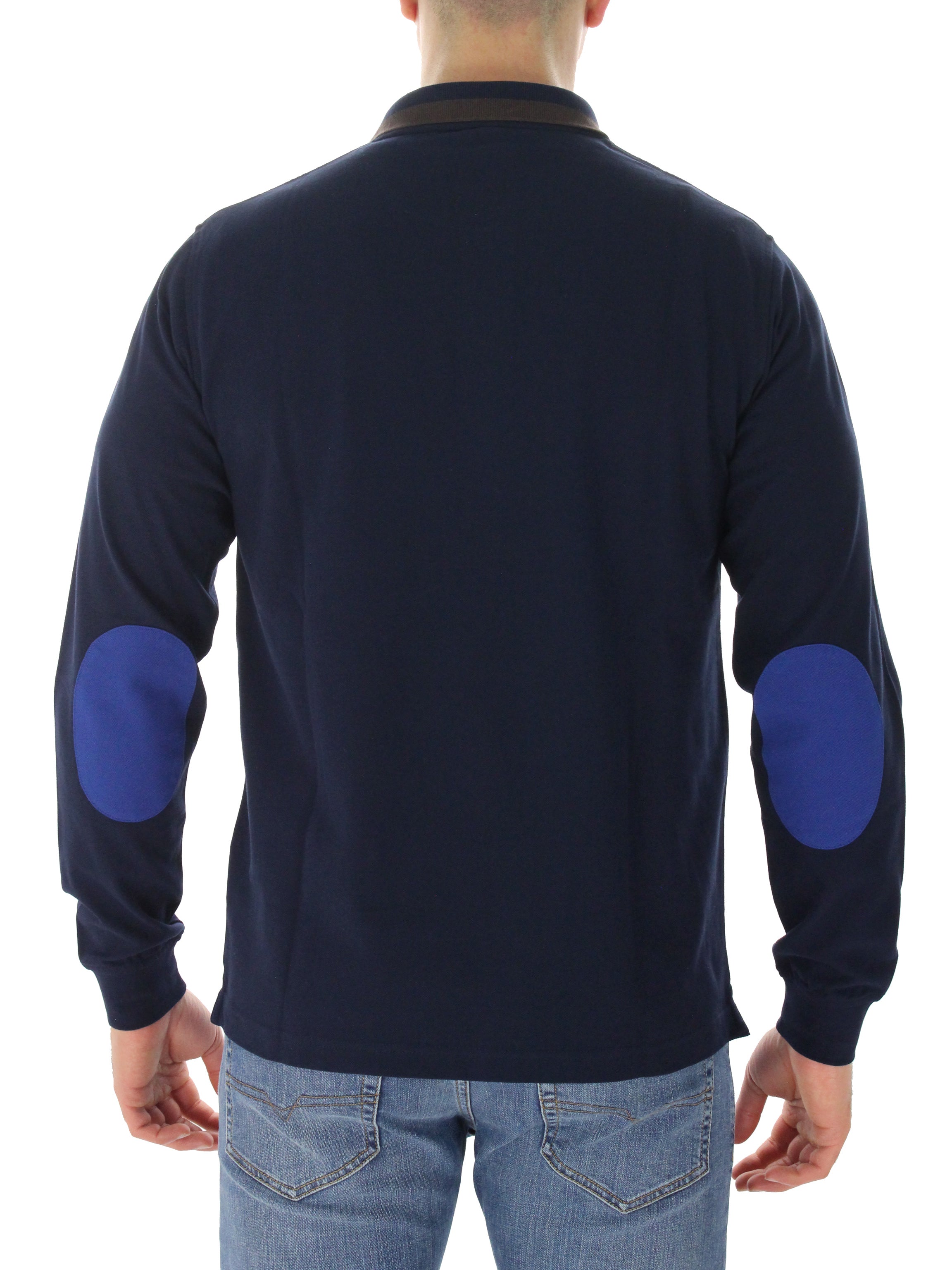 Polo Big Strips A42104 Navy Blue