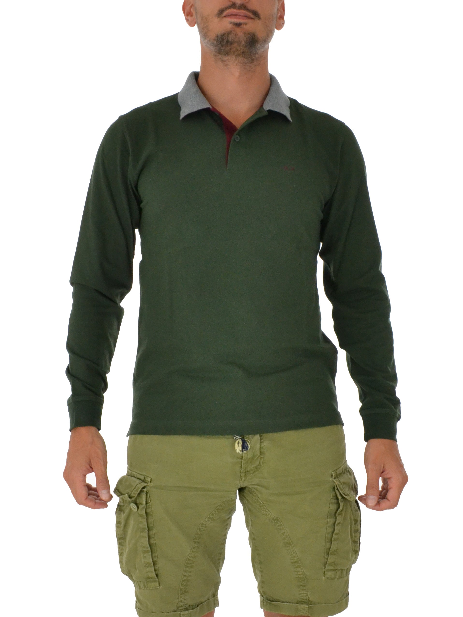 Pole dark green Piquet A28107