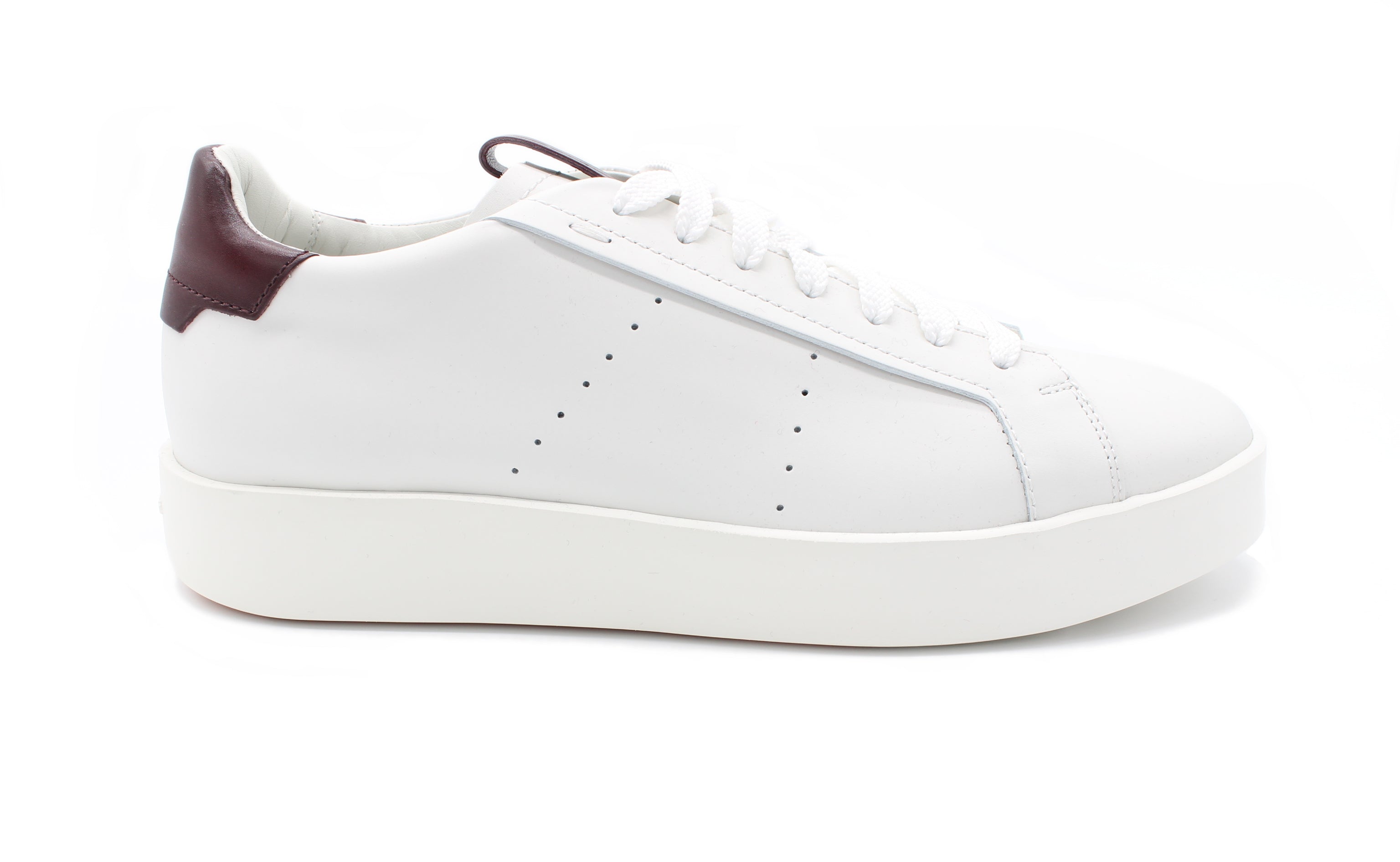 Santoni sneaker burgundy