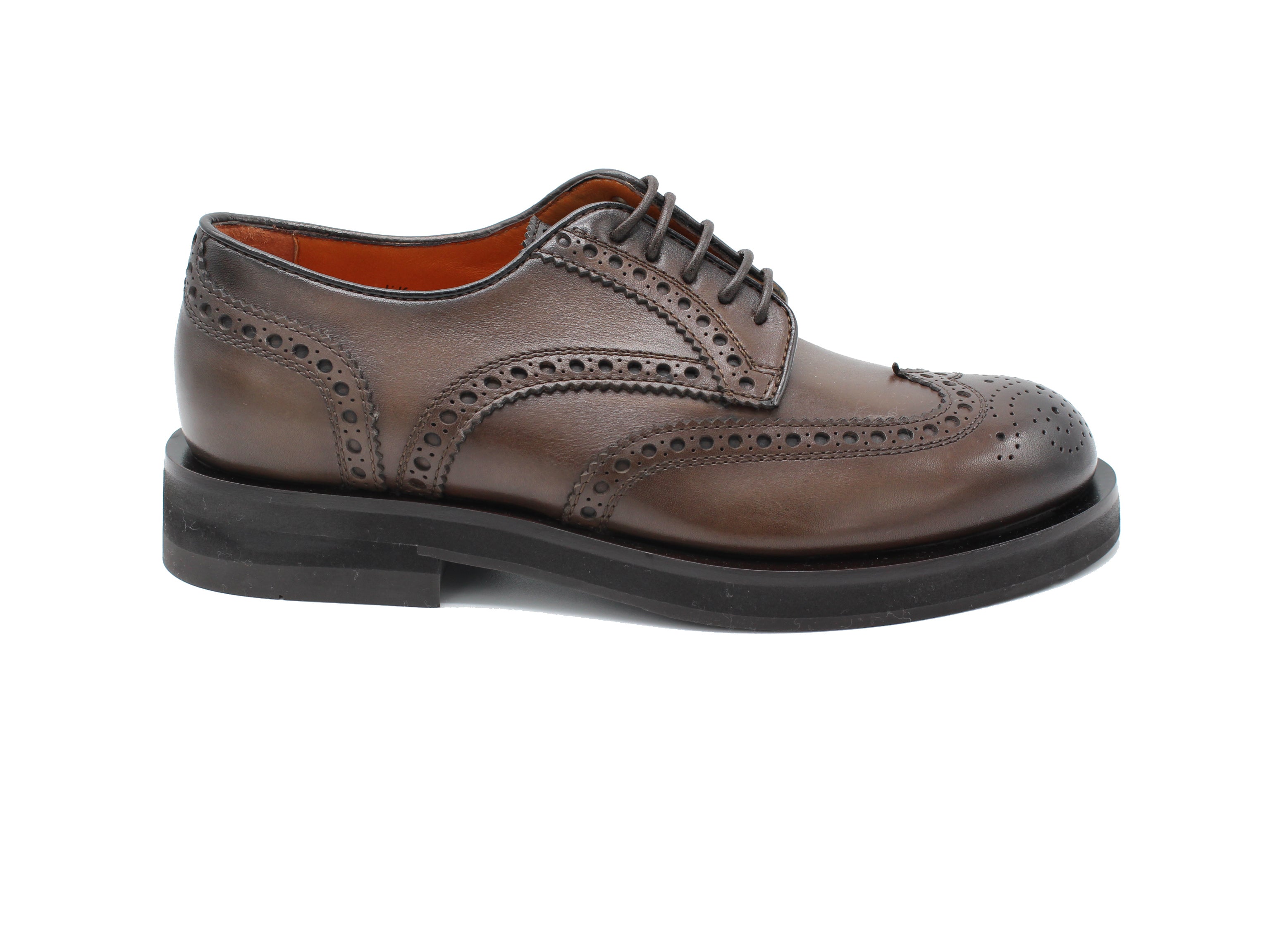 Santoni scarpa derby ricamata