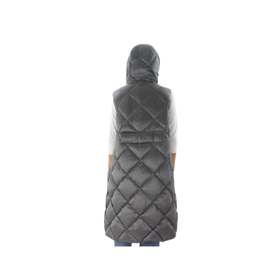 'S Max Mara Gilet Lungo Imbottito Tregil