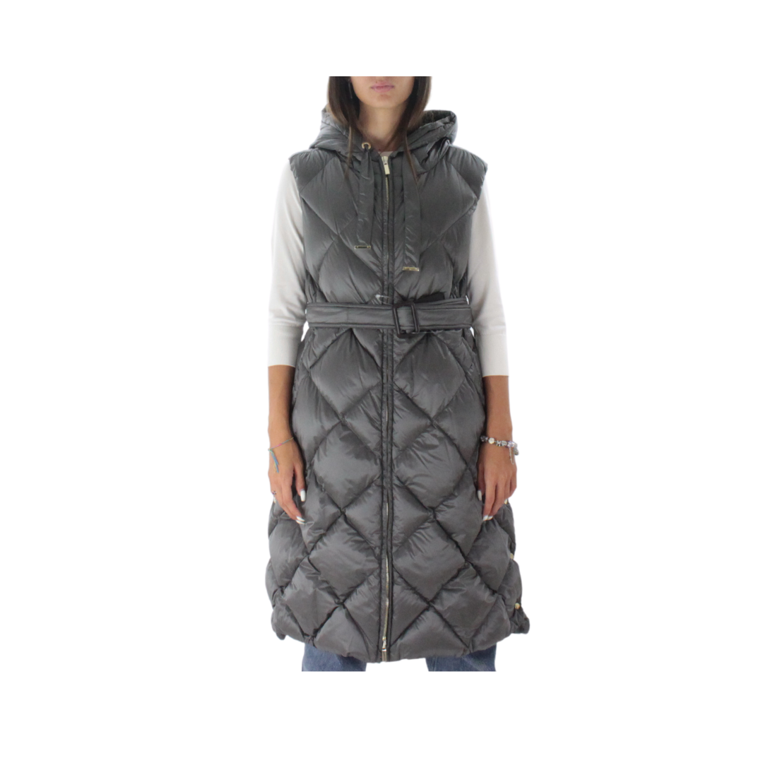 'S Max Mara Gilet Lungo Imbottito Tregil