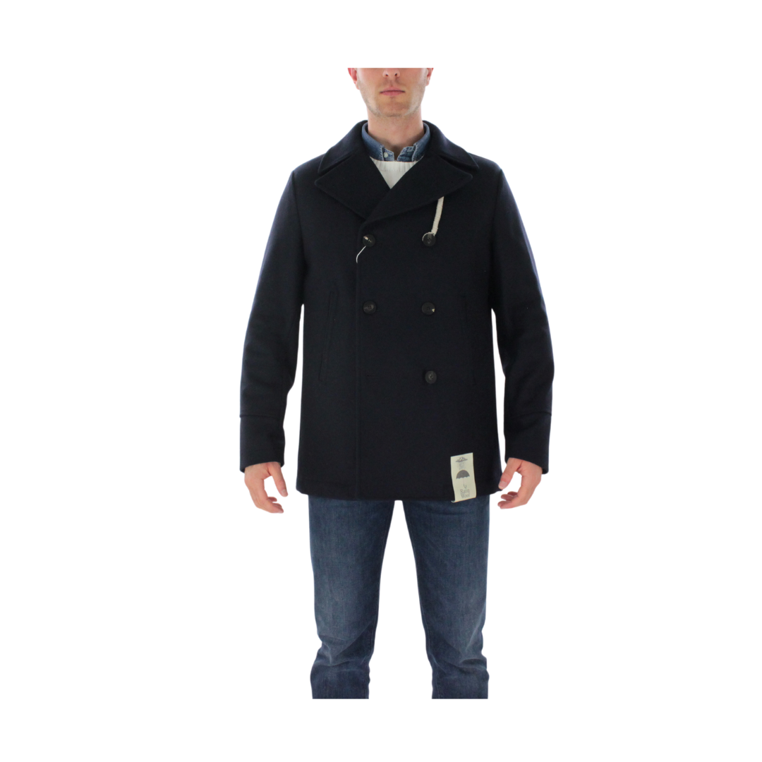 Camplin Cappotto Peacoat Island