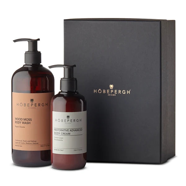 WOOD MOSS SHOWER & CREAM GIFT BOX