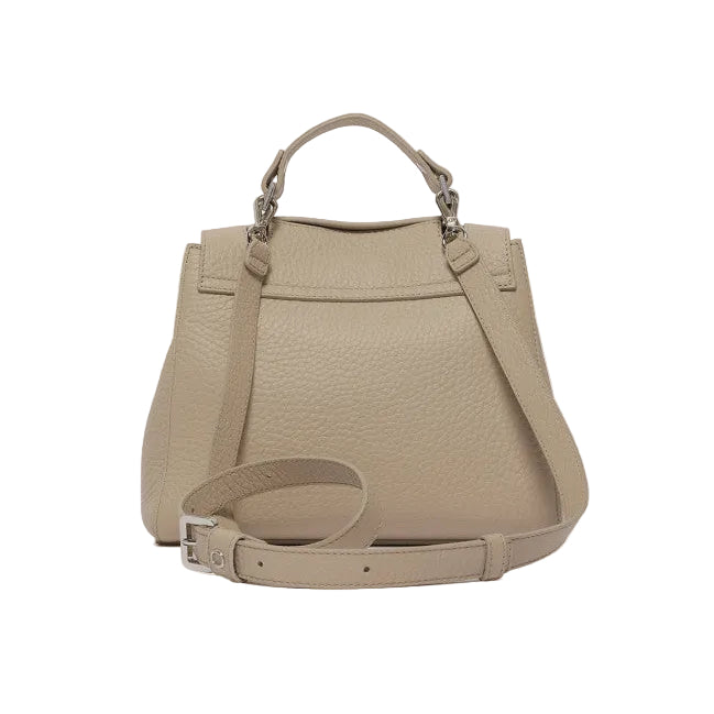 Borsa Sveva Soft Piccola a mano in pelle con tracolla