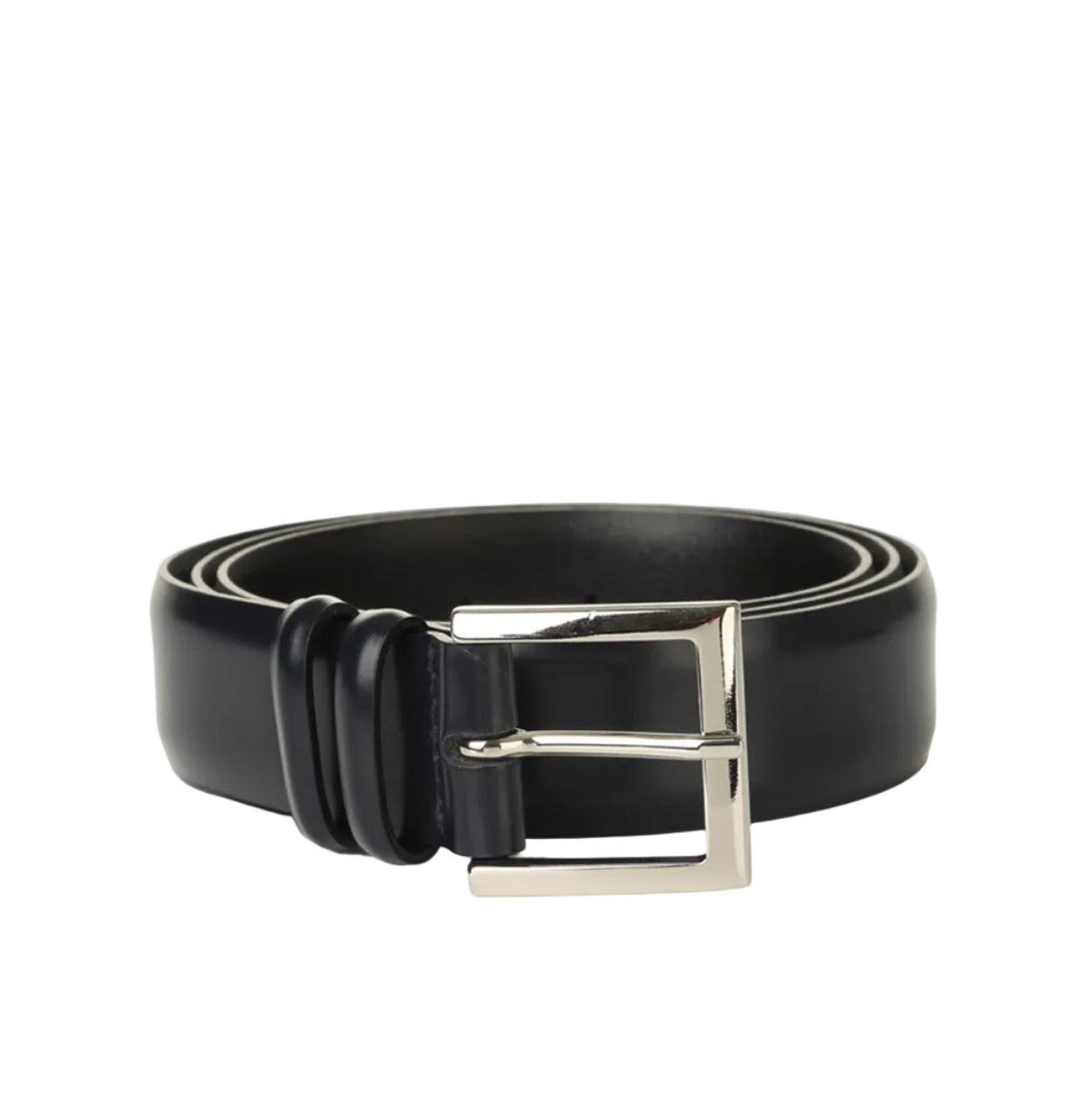 Cintura classica Calf in pelle 3,5 cm