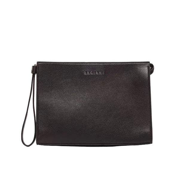 Pochette Small Lagoon in pelle con polsiera