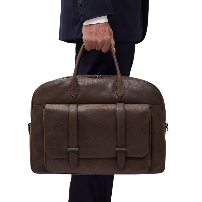 Orciani Borsone Jones Chevrette in Pelle