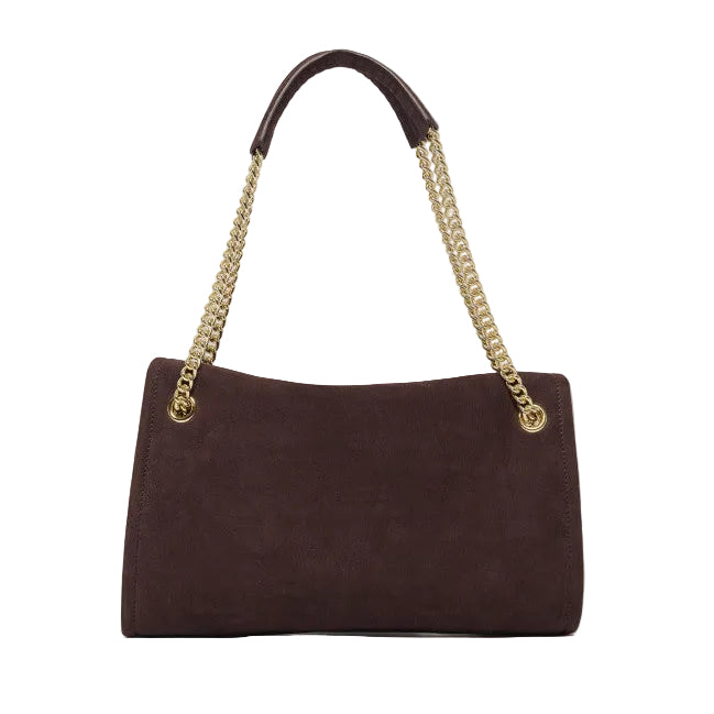 Borsa Venus Nabucco Small a spalla in pelle nabuk